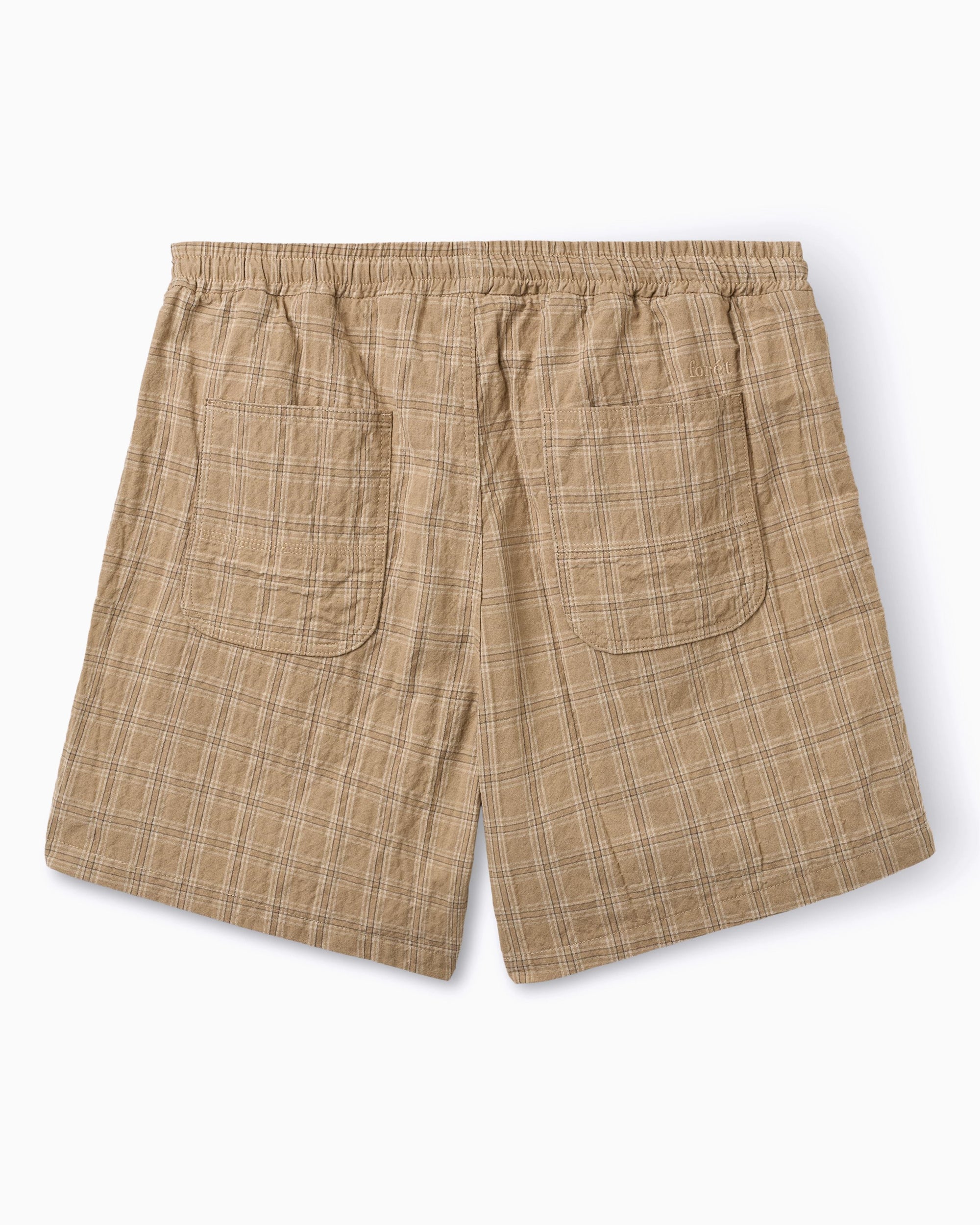 Shorts forét Shift Textured Relaxed Men's Shorts - F1042-KHAKICHECK