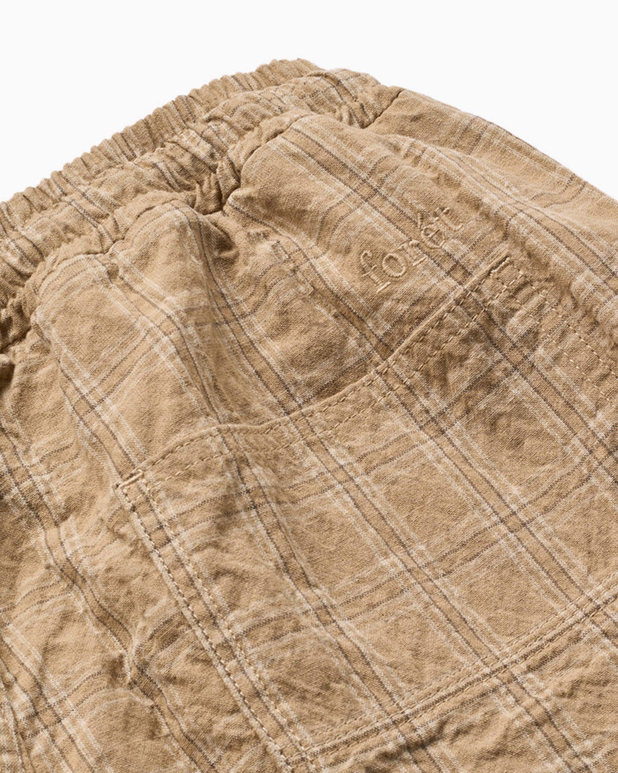 Shorts forét Shift Textured Relaxed Men's Shorts - F1042-KHAKICHECK
