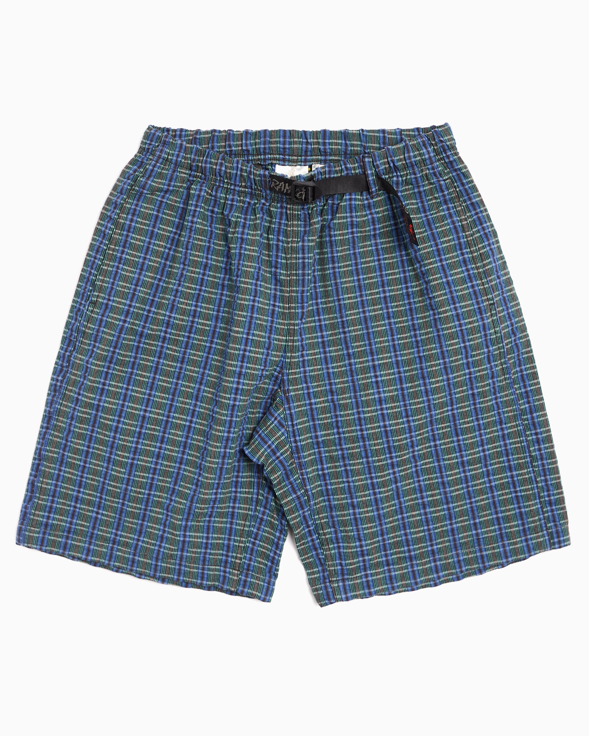 Gramicci O.G. G-Short Seersucker Plaid Relaxed Men's Shorts