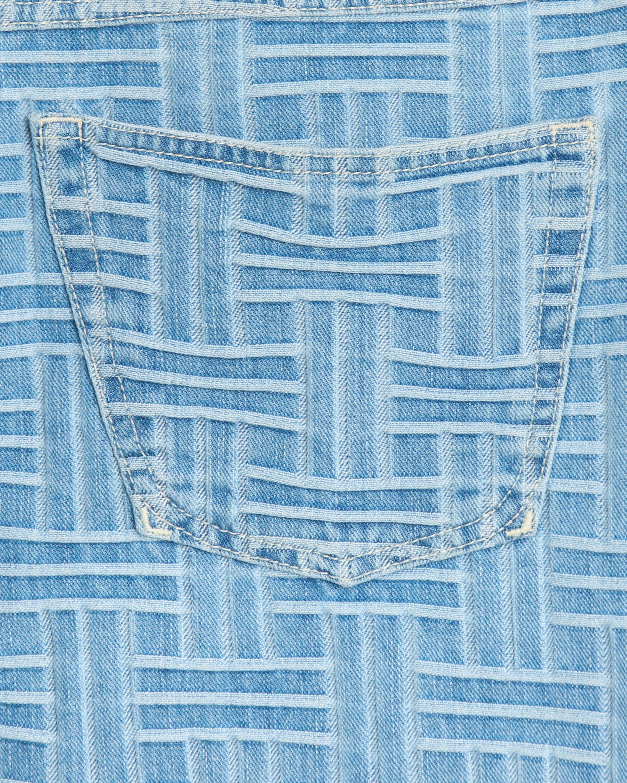 Shorts Kenzo Weave Men's Straight Shorts Straight Men's Shorts - FF55DS3396J4-DB