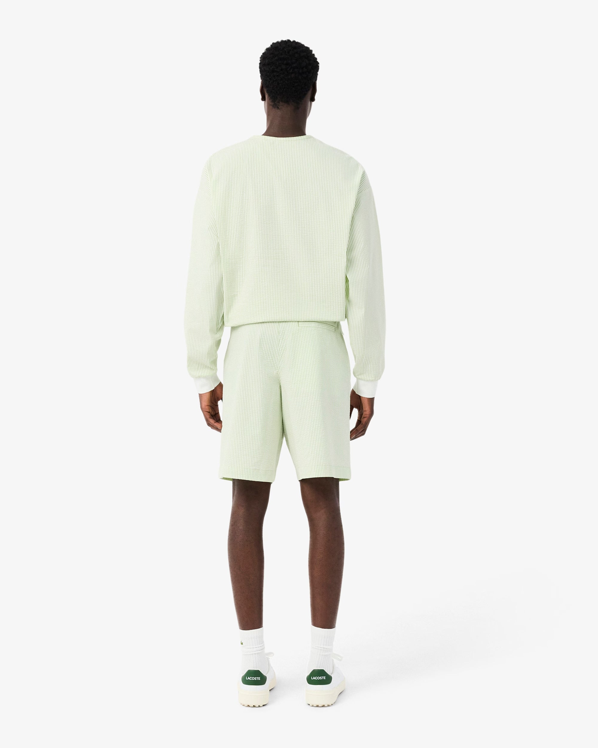 Lacoste Ultra Dry Striped Relaxed Men's Shorts
