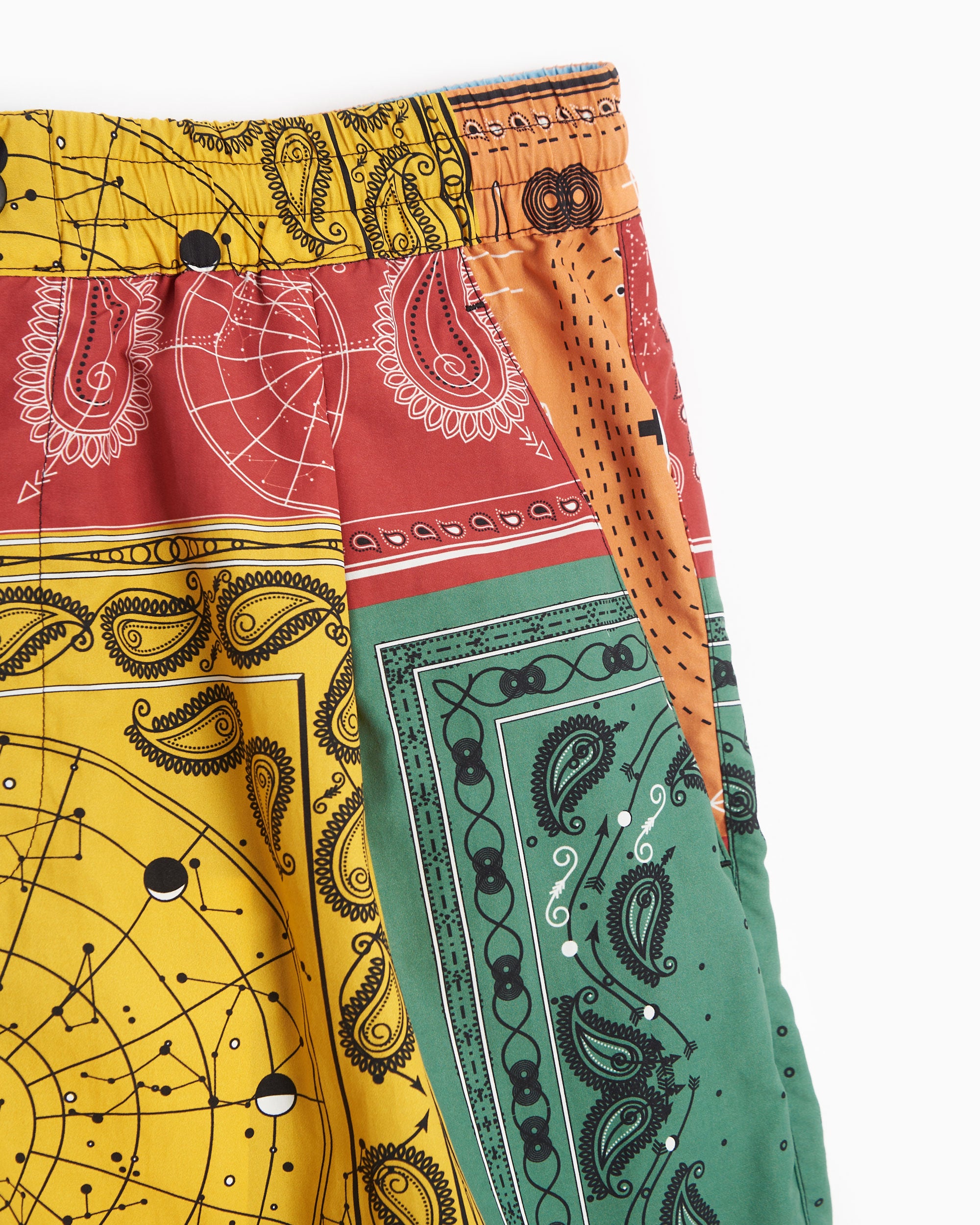 Marcelo Burlon County of Milan All Over Bandana Men's Nylon Shorts Men