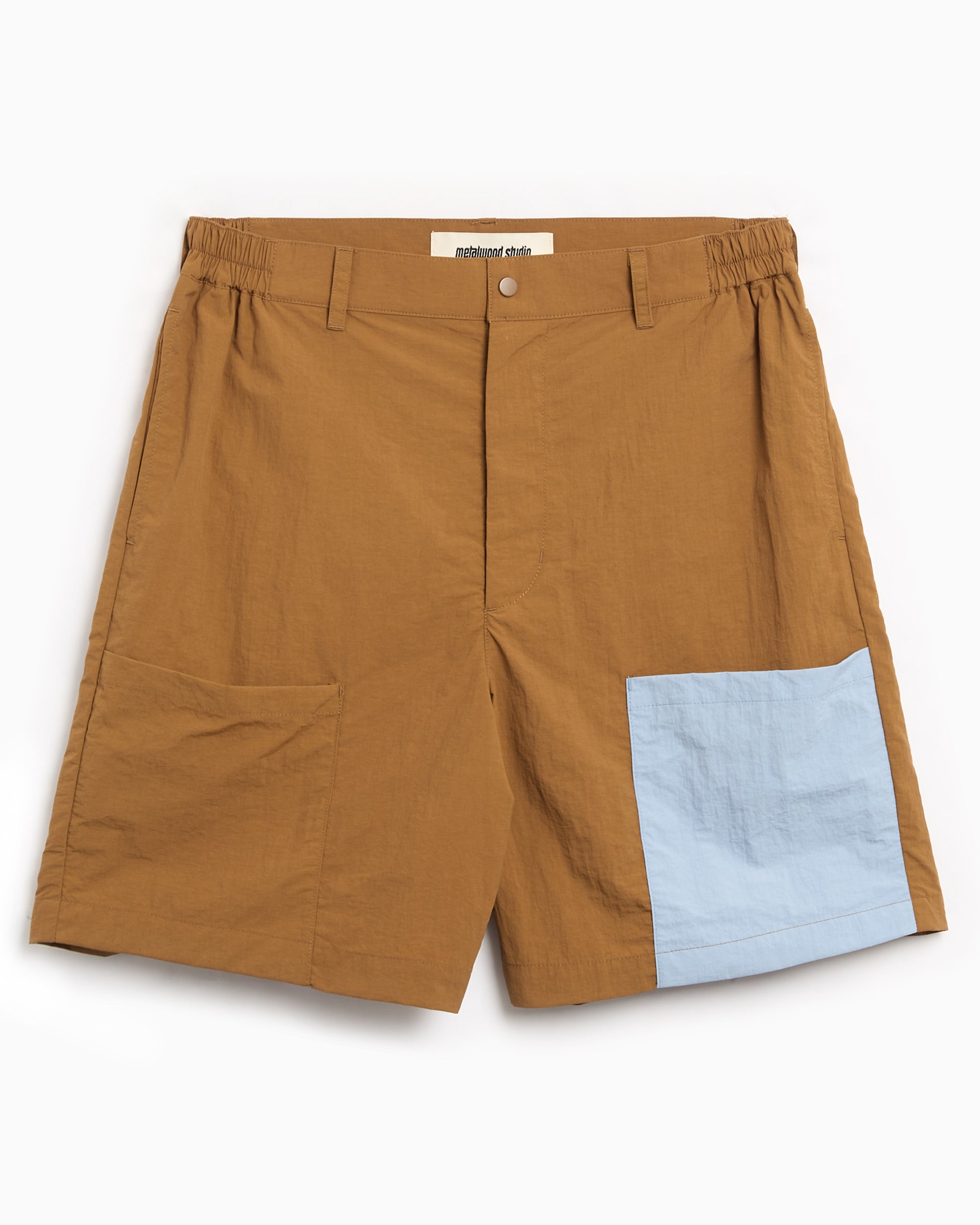Metalwood Color Block Men's Nylon Shorts Men's Shorts