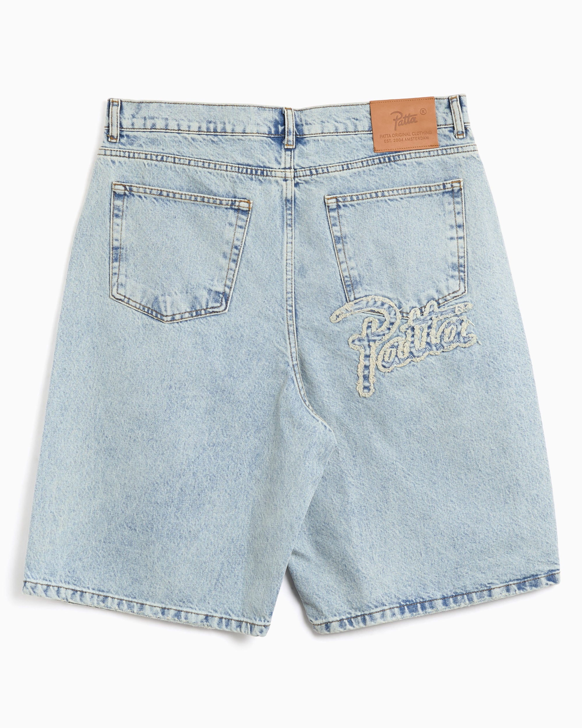 Patta Light Wash Oversize Men's Shorts