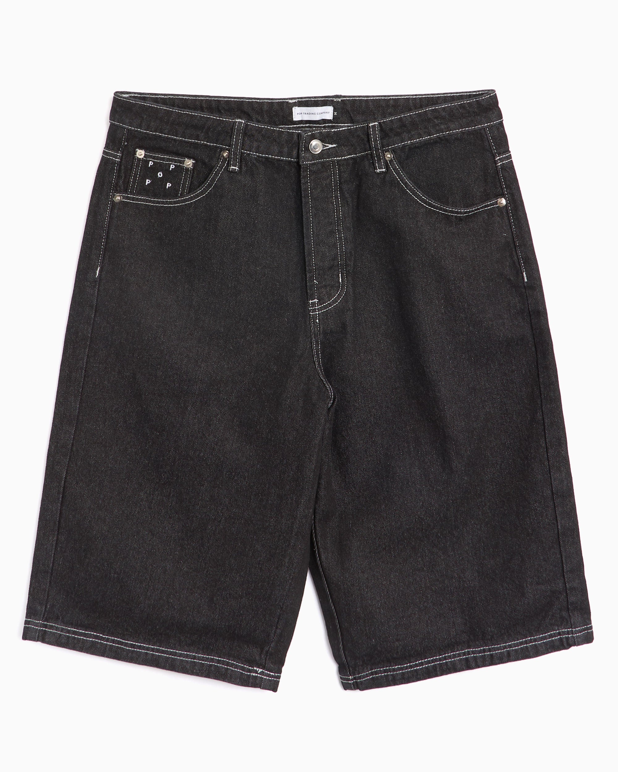 POP TRADING COMPANY ブラックデニム サイズS Pop DRS Pants Black Denim