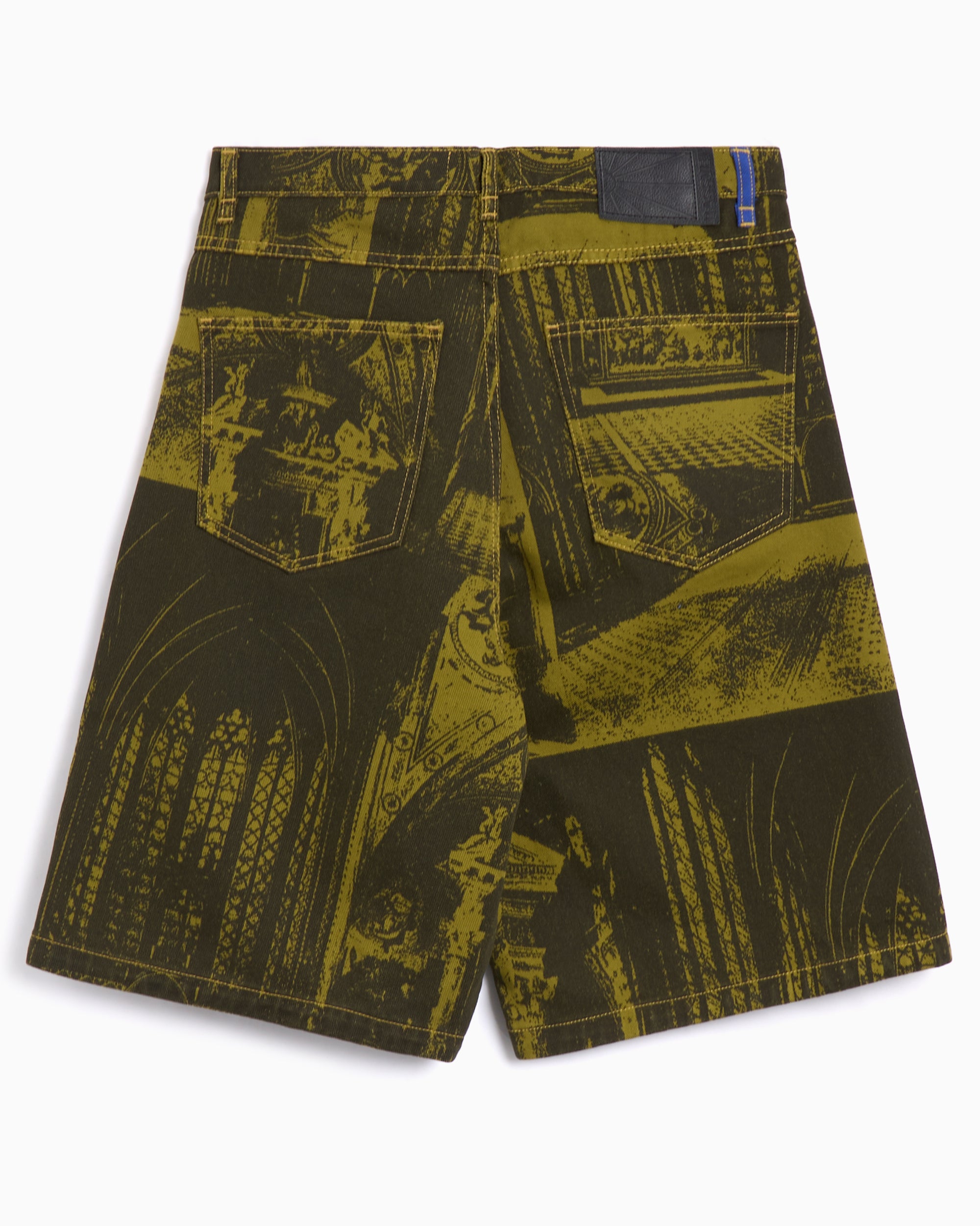 Shorts Rassvet Castle Printed Men's Denim Shorts​ Men's Shorts - PACC16P014-1