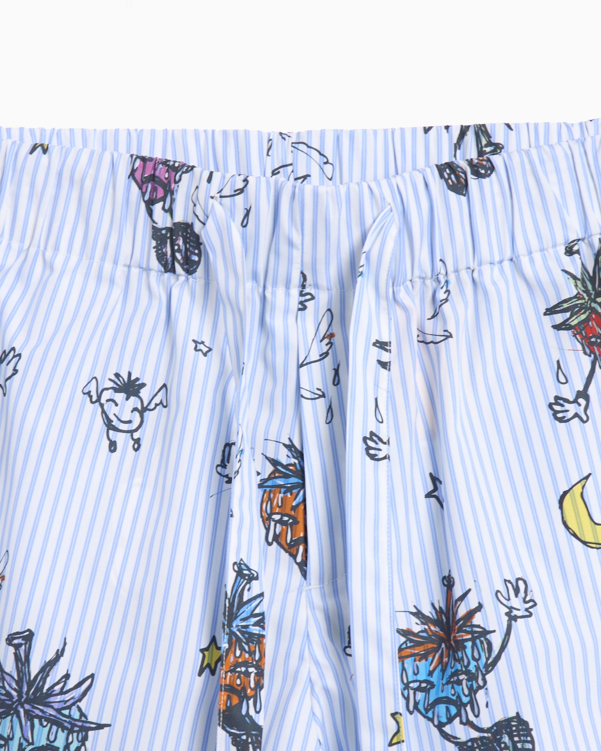 Sky High Farm Workwear Strawbabies Unisex Shorts Relaxed Unisex Shorts