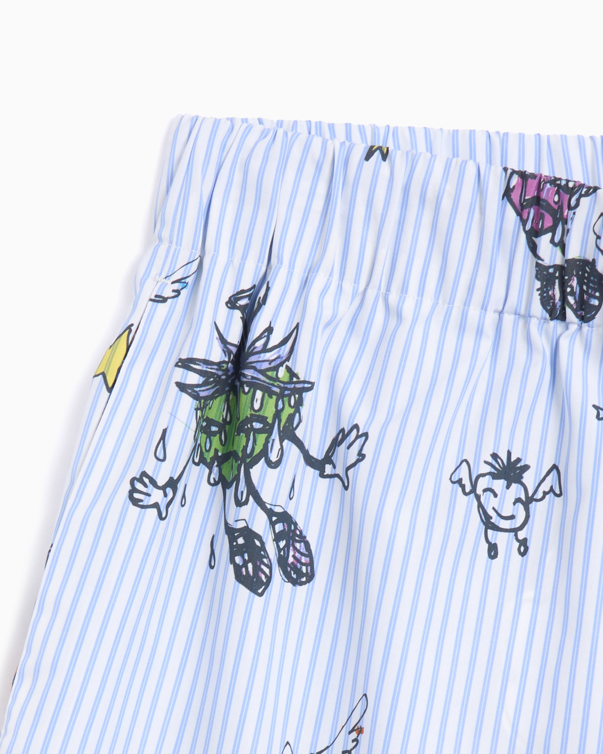 Sky High Farm Workwear Strawbabies Unisex Shorts Relaxed Unisex Shorts