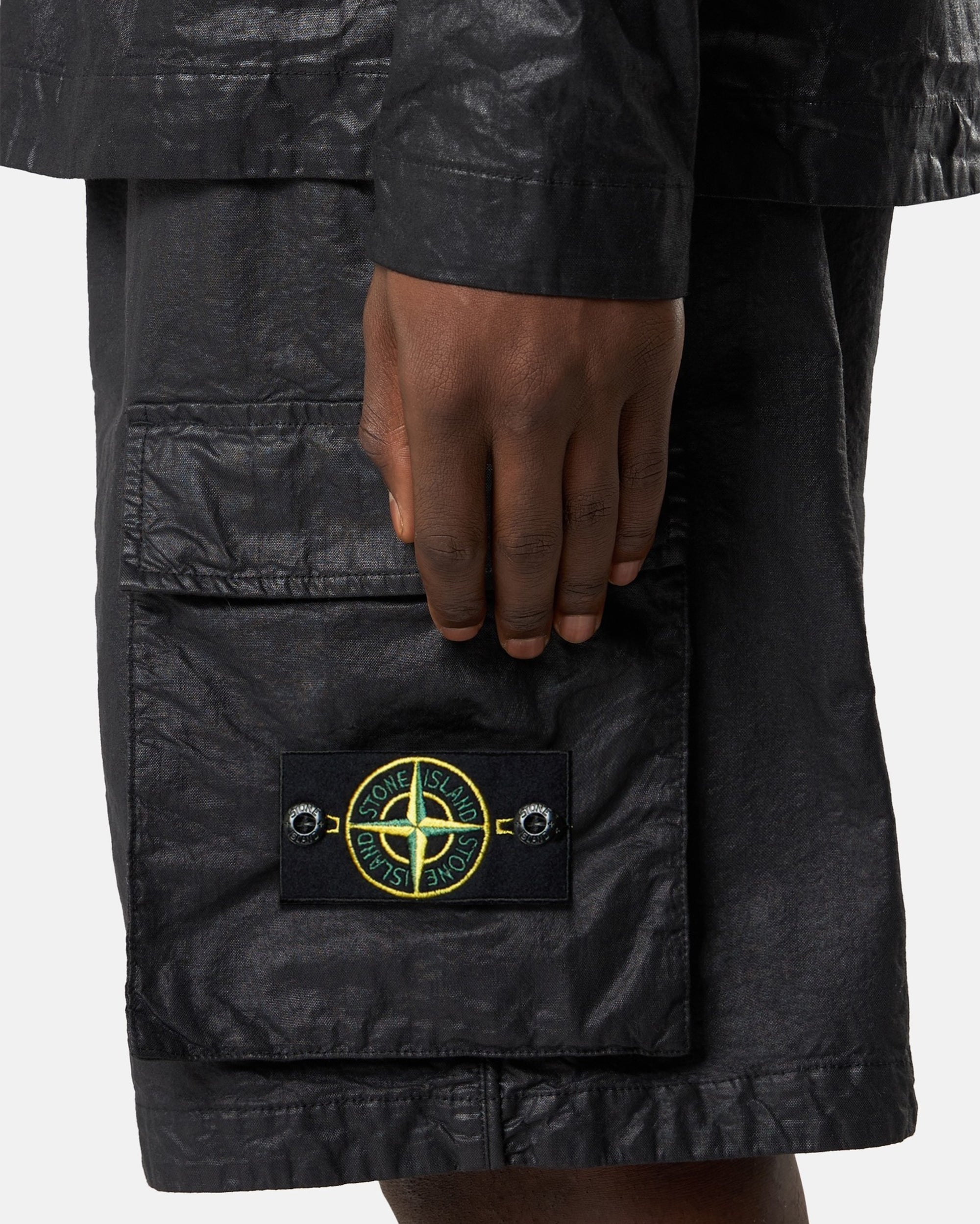 Stone Island Nylon Panama Relaxed Men's Shorts