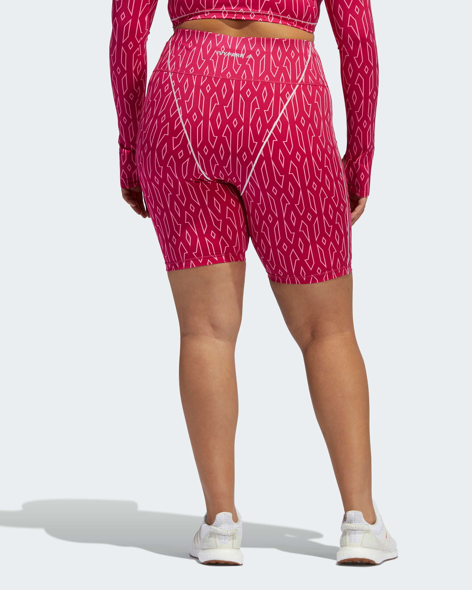 Shorts X Ivy Park adidas x Ivy Park Monogram Plus Size Women's Short Women's Shorts - H21170