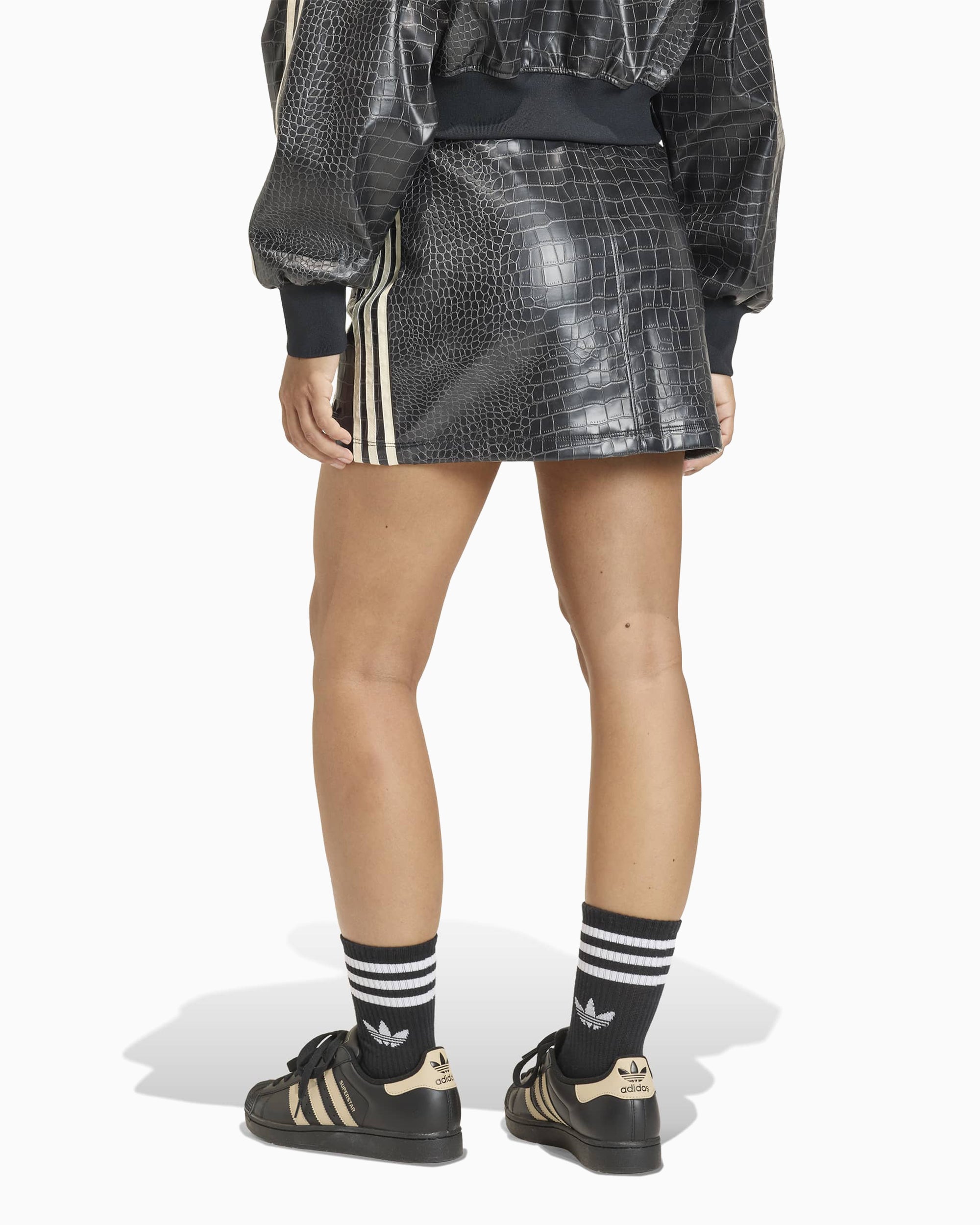 Skirts adidas Originals Pleather Women's Short Skirt - KE5034