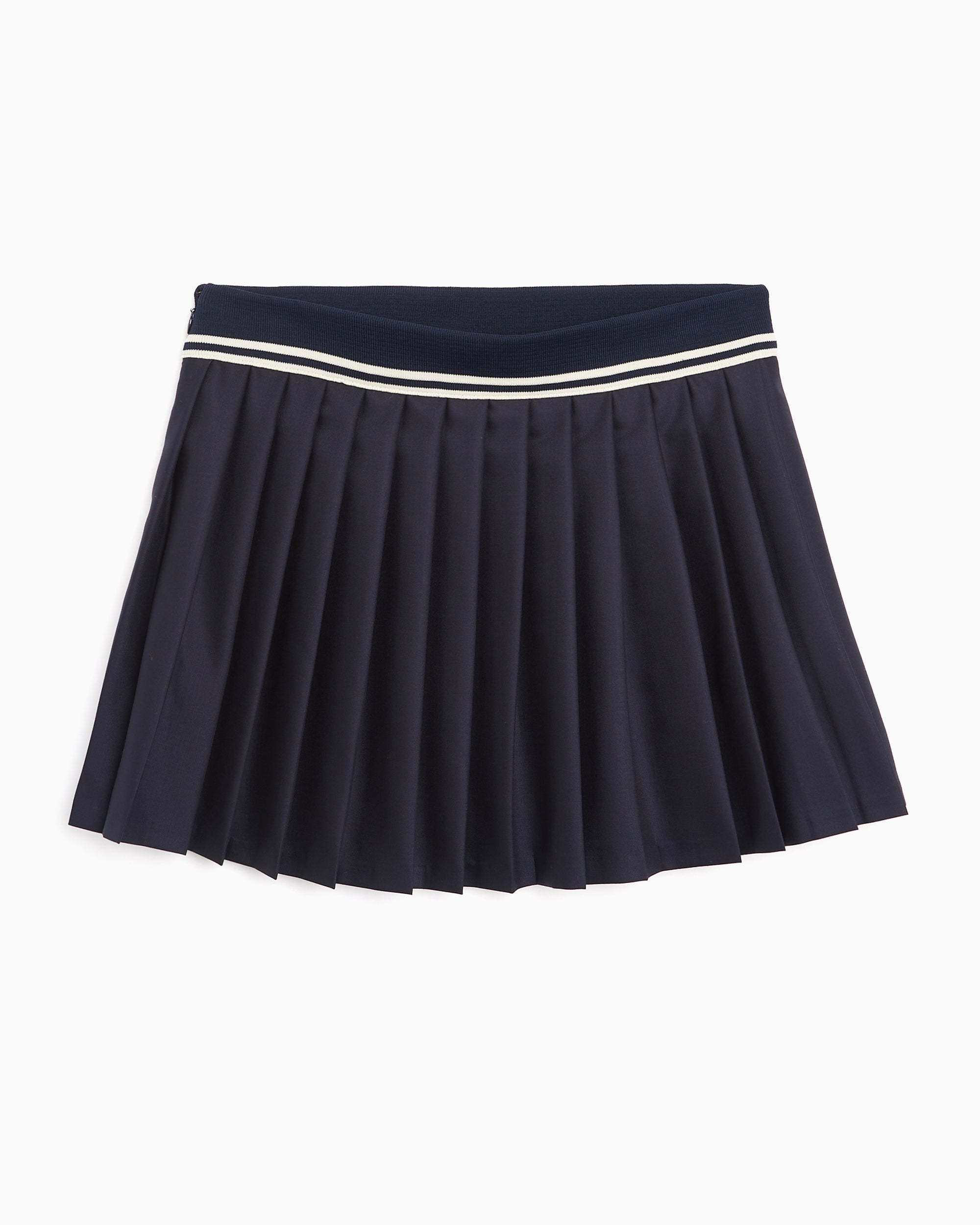 Skirts Sporty & Rich Abigail Women's Wool Pleated Skirt Crop Women's Skirt - SK012516300BL32