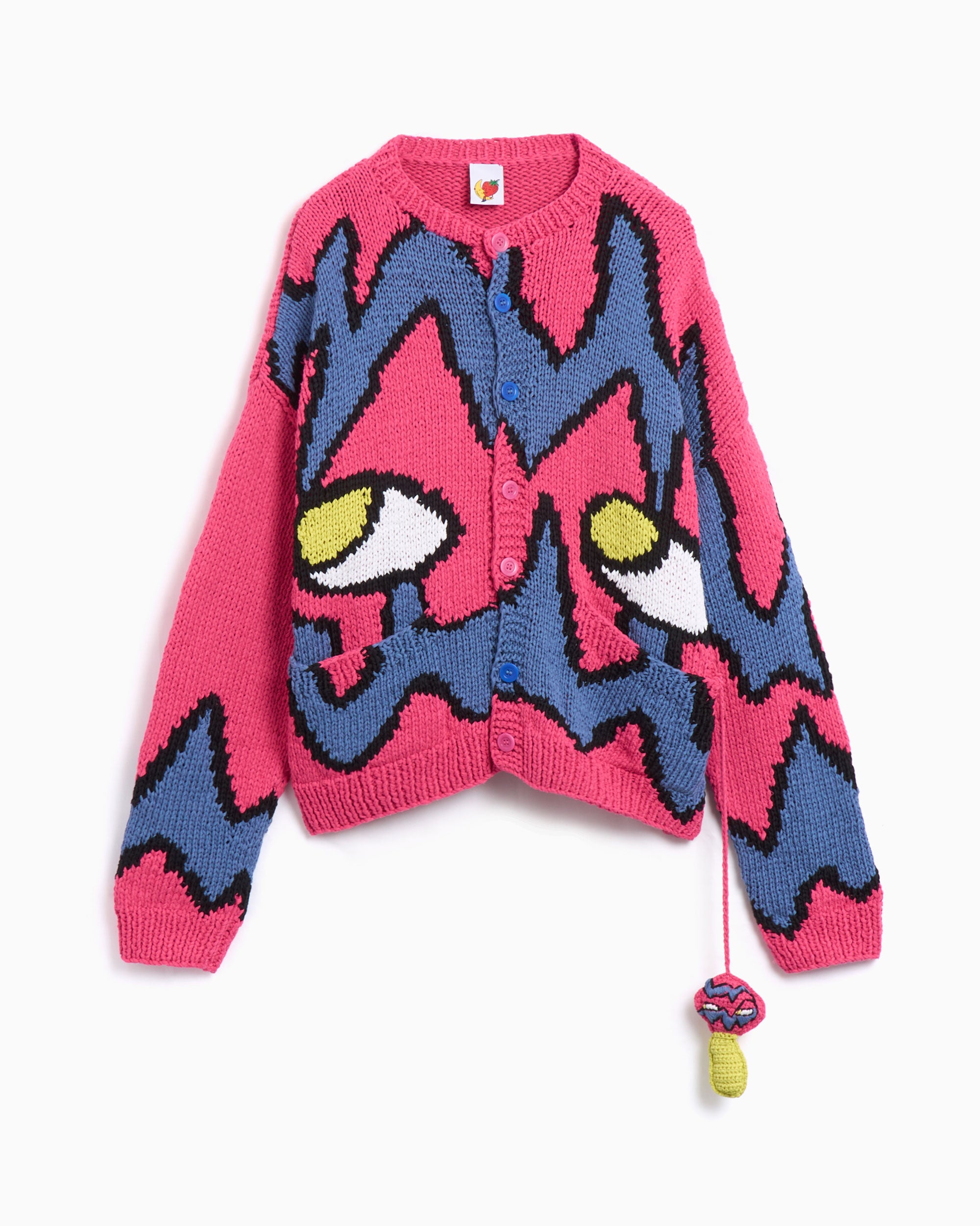  Sky High Farm Workwear Shroomie Unisex Cardigan Unisex - SHF07N002-1