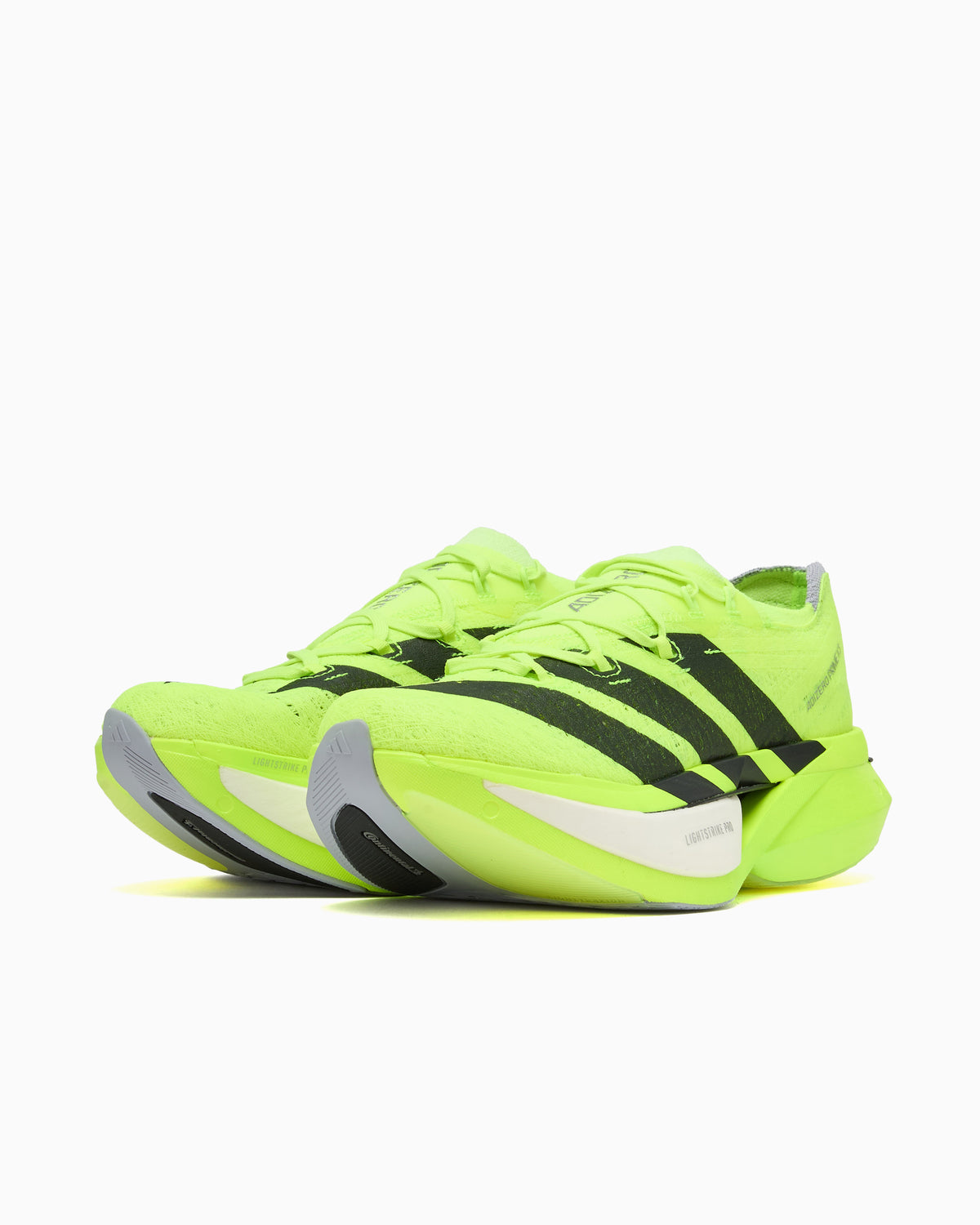 Adidas Adizero Prime X3 Strung Volt Solar Yellow Men\'s Sizes JI2981 Adidas Adizero Prime X3 Strung Volt Solar Yellow Sneakers  main image 4