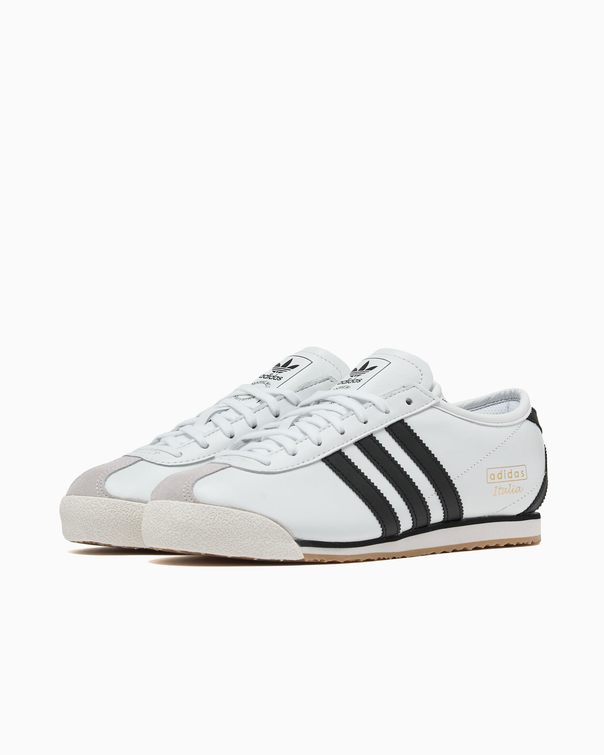 adidas Men\'s Italia 70s JS1323 White Black Gum Shoes Size 9.5 adidas Originals Italia 70s Cloud White Core Black JS1323  main image 2
