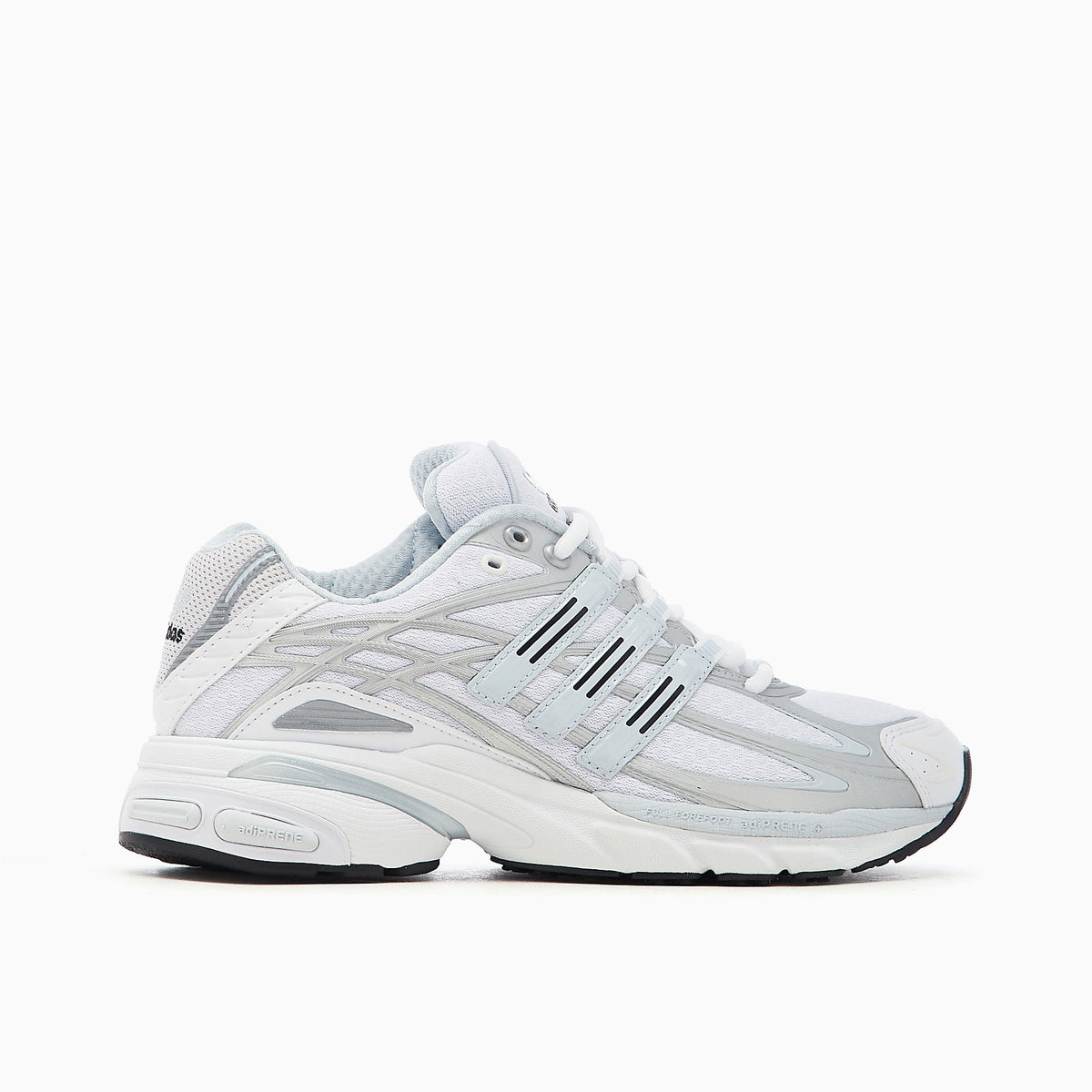 adidas gazelle silver green womens Adidas - x Sporty & Rich WMNS Adizero Adios Sneaker in White & Core Navy main image 1