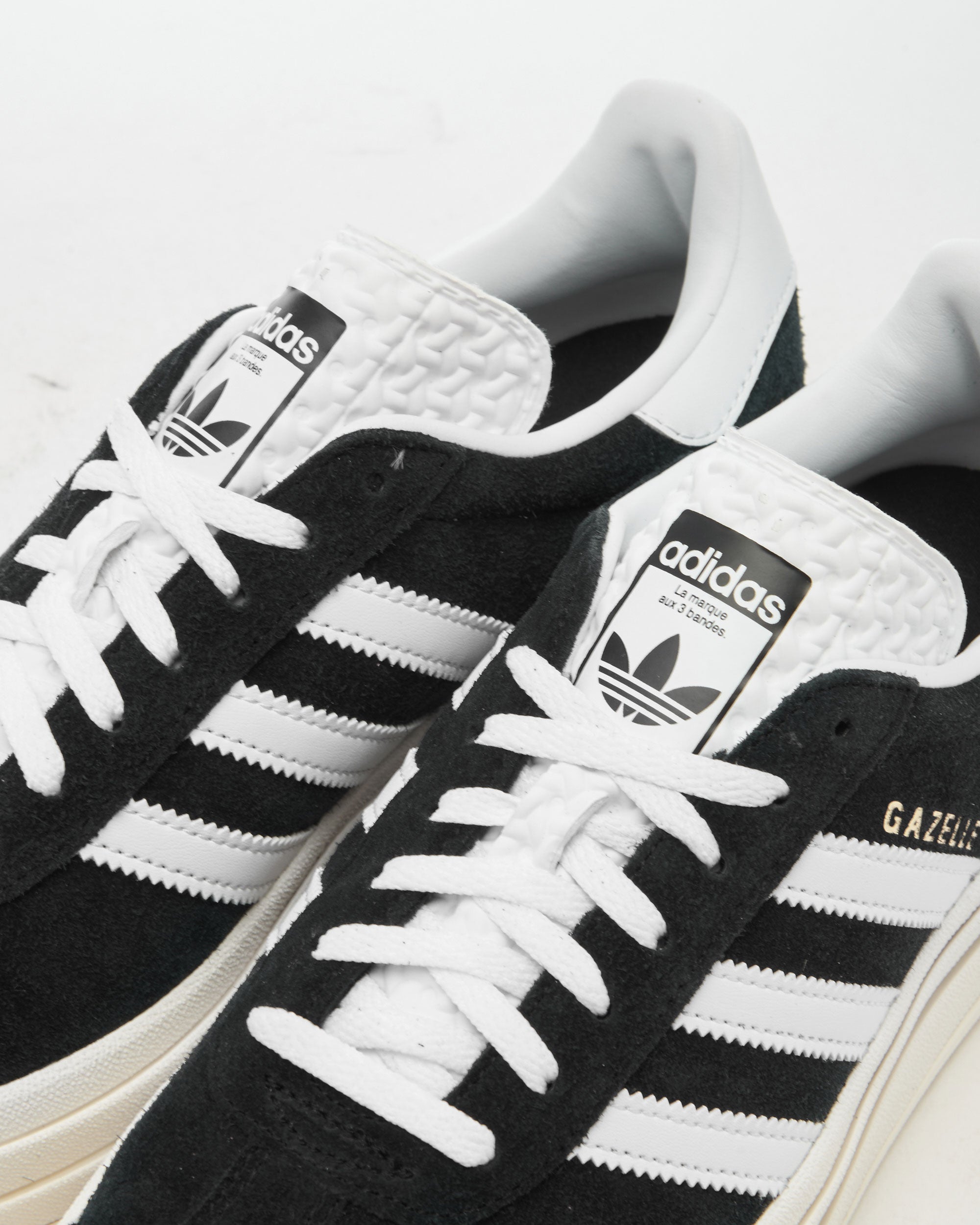 adidas Gazelle Bold オリジナルス スニーカー 白黒　23cm adidas Originals Women's Gazelle Bold
