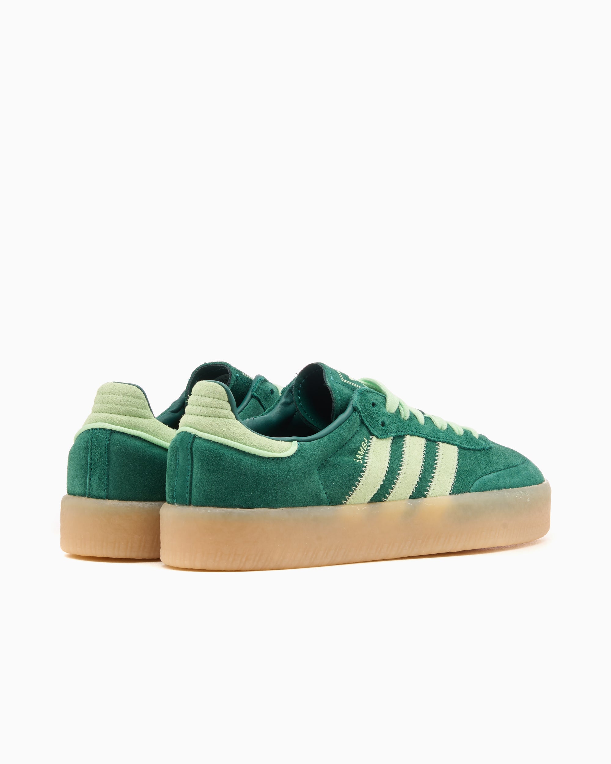 adidas gazelle silver green womens adidas Originals Women's Sambae