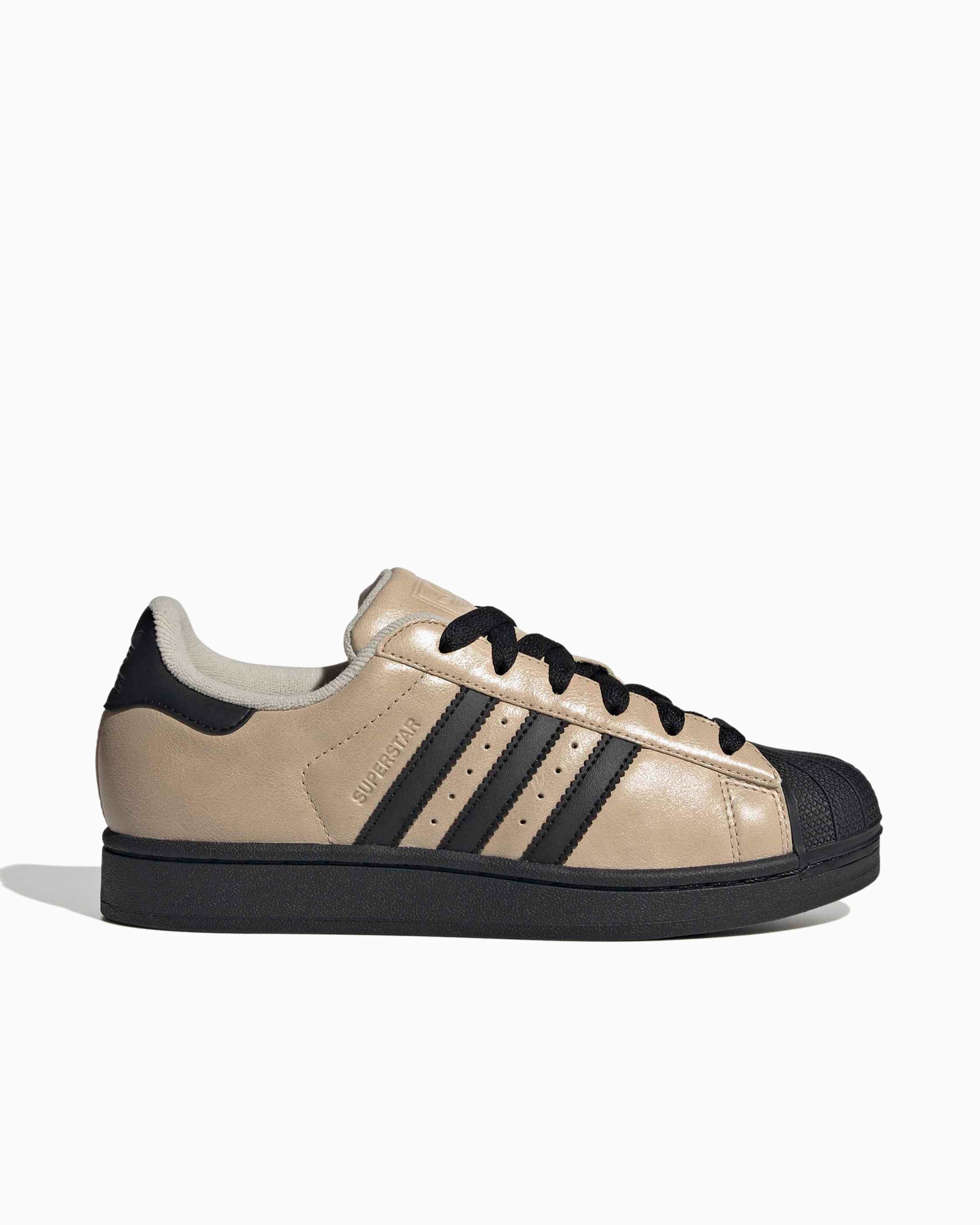 adidas Superstar ベージュ/ブラック sneakers-adidas-originals-