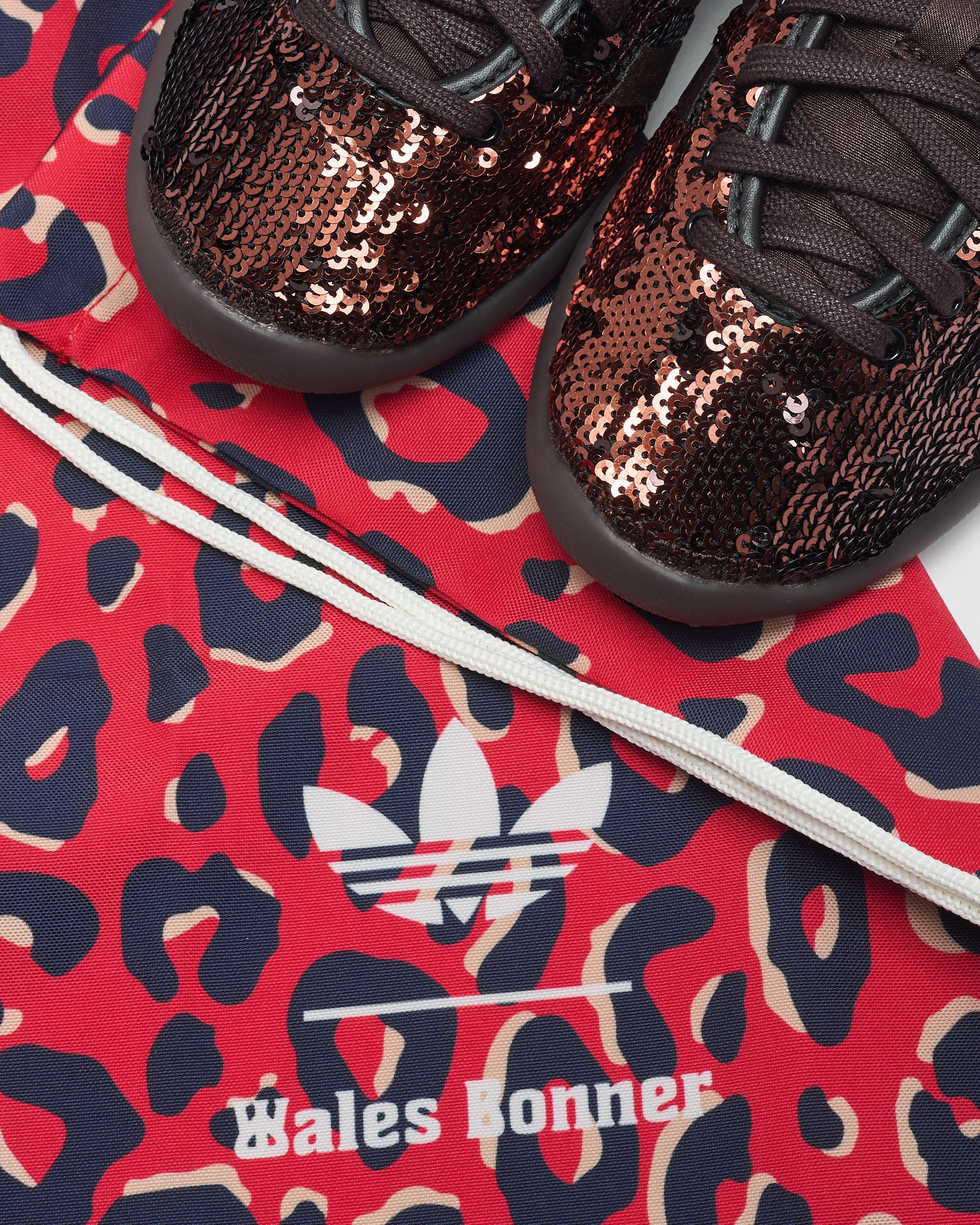 アディダス ×ウェールズボナー WALES BONNER  Karintha Low Sequin KH8798 カリンザシークインローカットスニーカー メンズ 26cm adidas Originals x Wales Bonner Karintha Low Sequin
