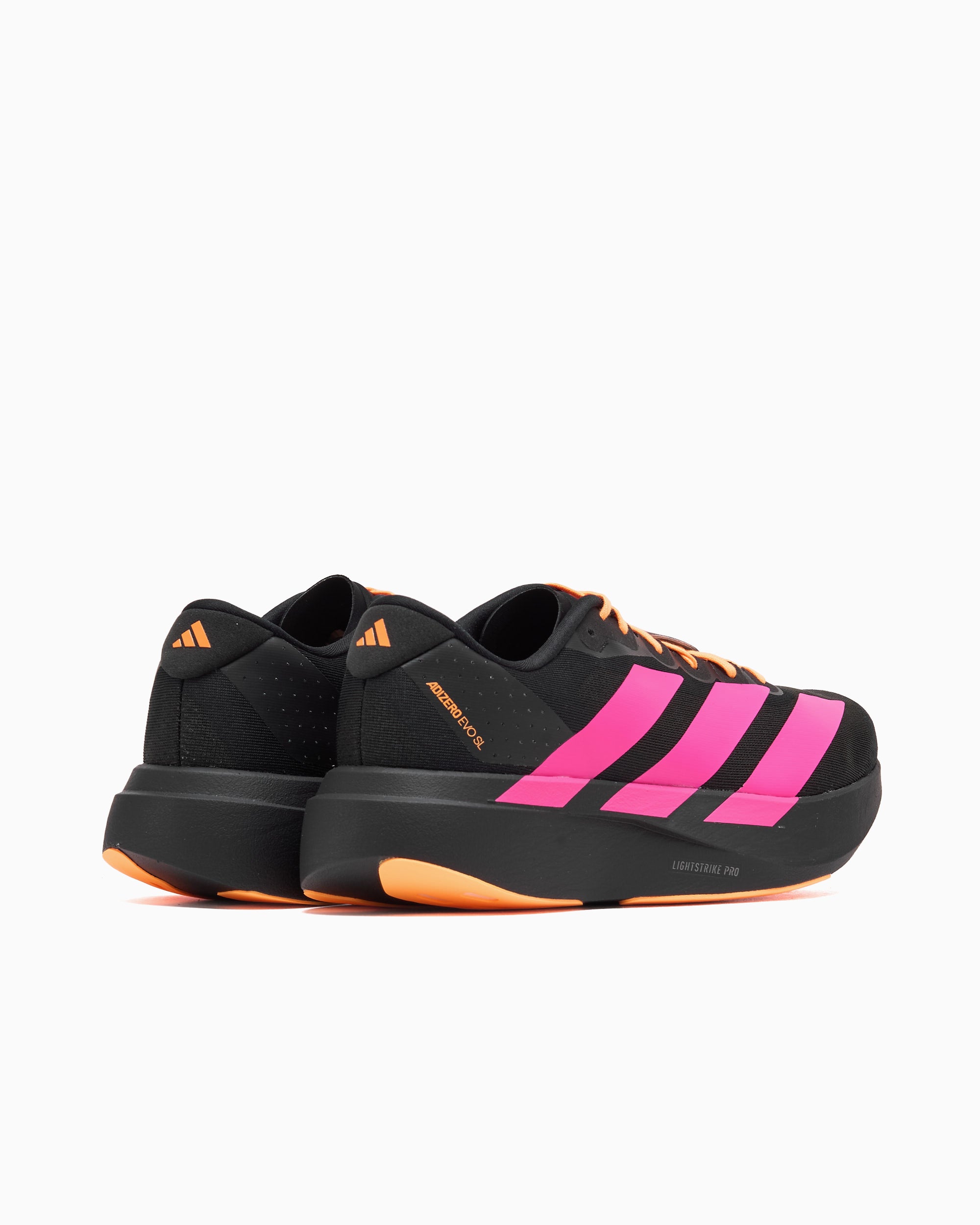 adidas ADIZERO Evo SL M 27.5 ブラック オレンジ Adidas ADIZERO EVO SL Woven @herzorunninggears 📝 With a new woven
