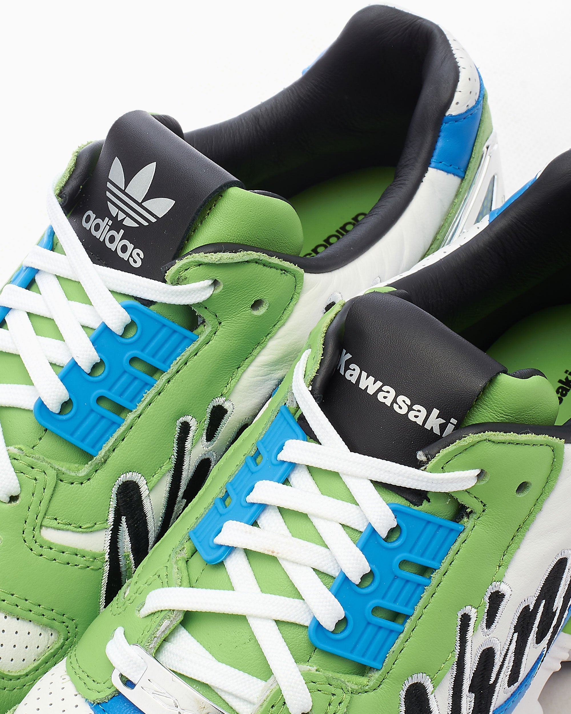 adidas gazelle silver green womens adidas x Kawasaki ZX 8000