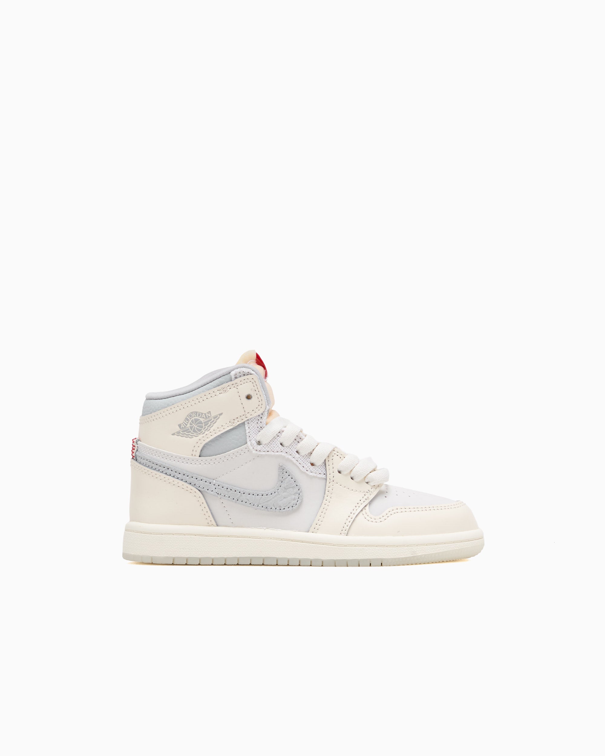Sneakers Air Jordan 1 Retro High OG "Sail University Red" (PS) - IH4283-100