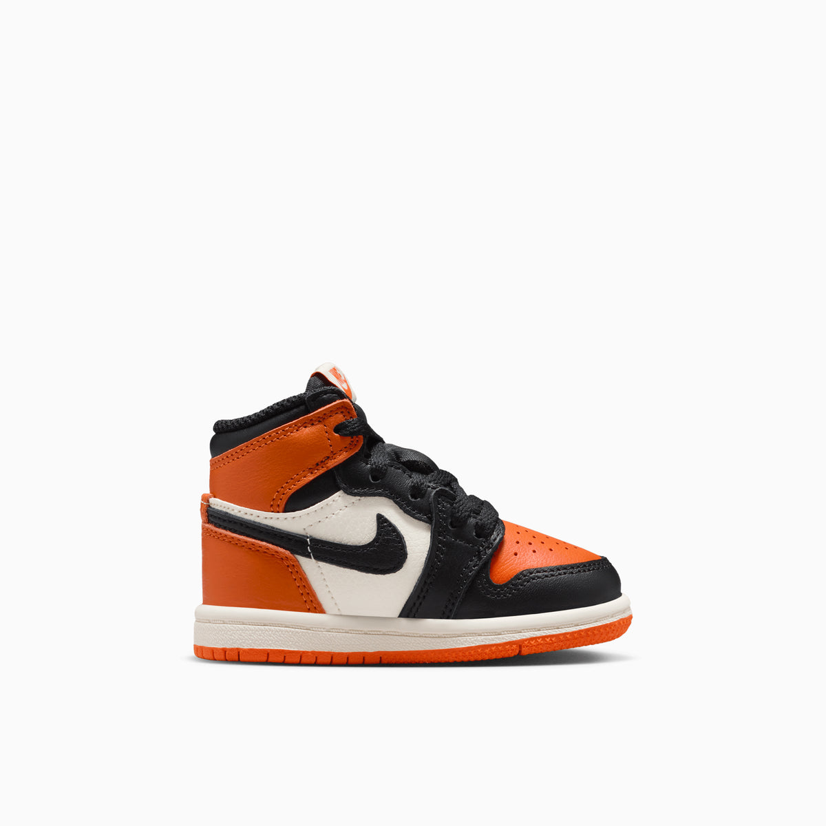Nike Air Jordan 1 Mid \'Shattered Backboard\' Shoes Men Black  orange White ?Nike AIR JORDAN 1 I Hi Shattered Backboard 3.0 Patent  main image 3