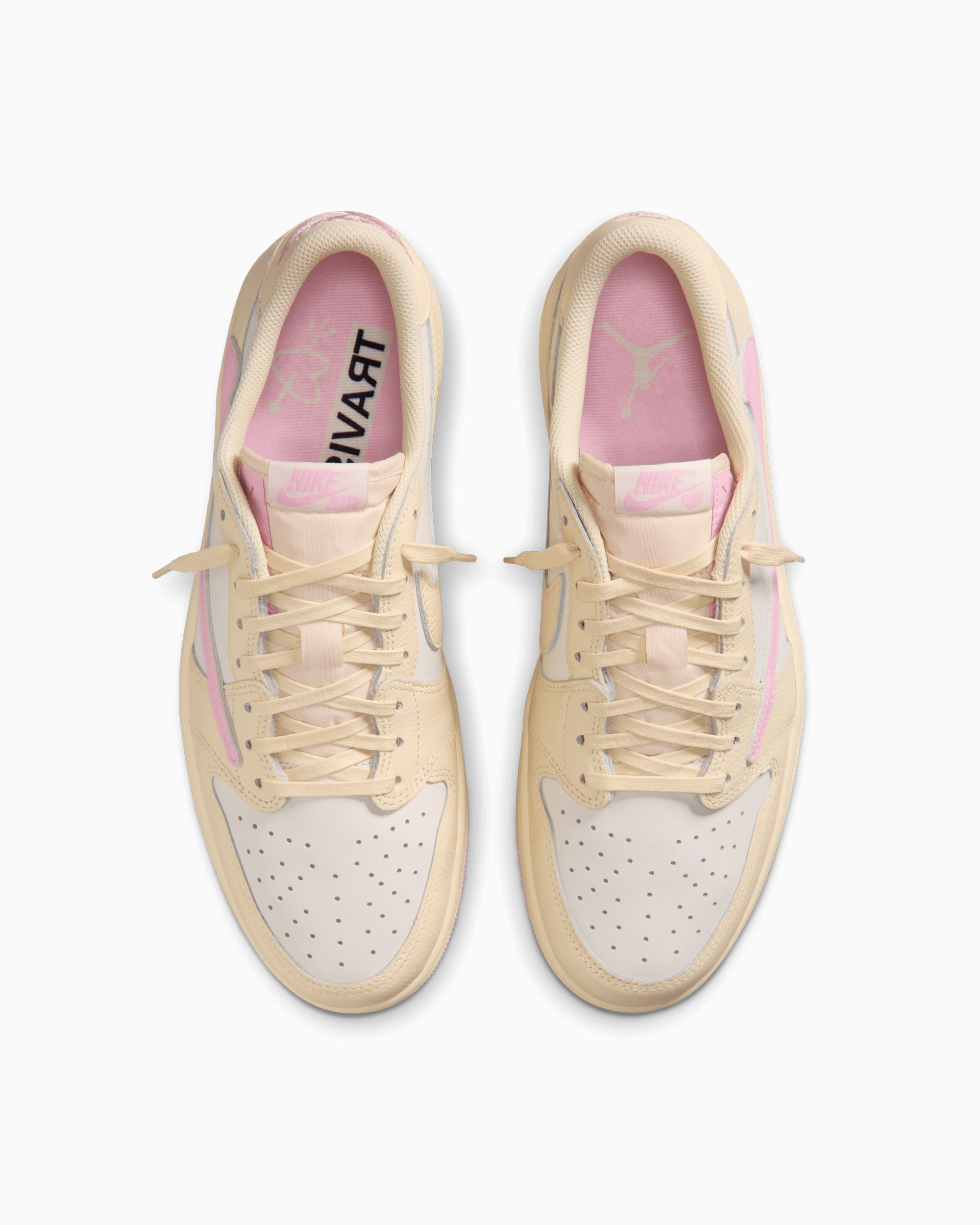 靴 AirJordan1 Low TravisScott Shy Pink 26.5 Air Jordan x Travis Scott 1 Low Retro 
