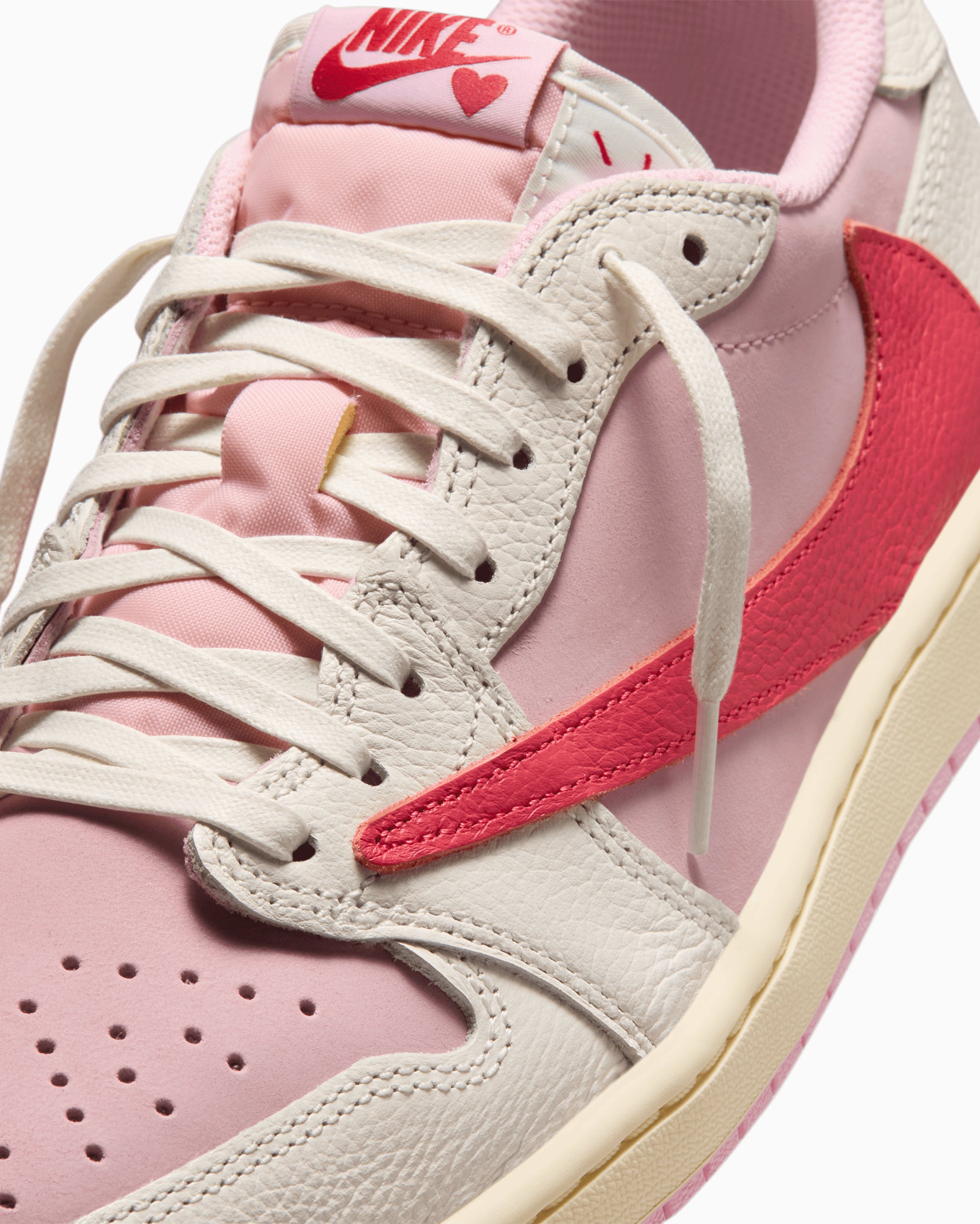 Sneakers Air Jordan x Travis Scott 1 Low Retro "Tropical Pink" - IQ7604-101