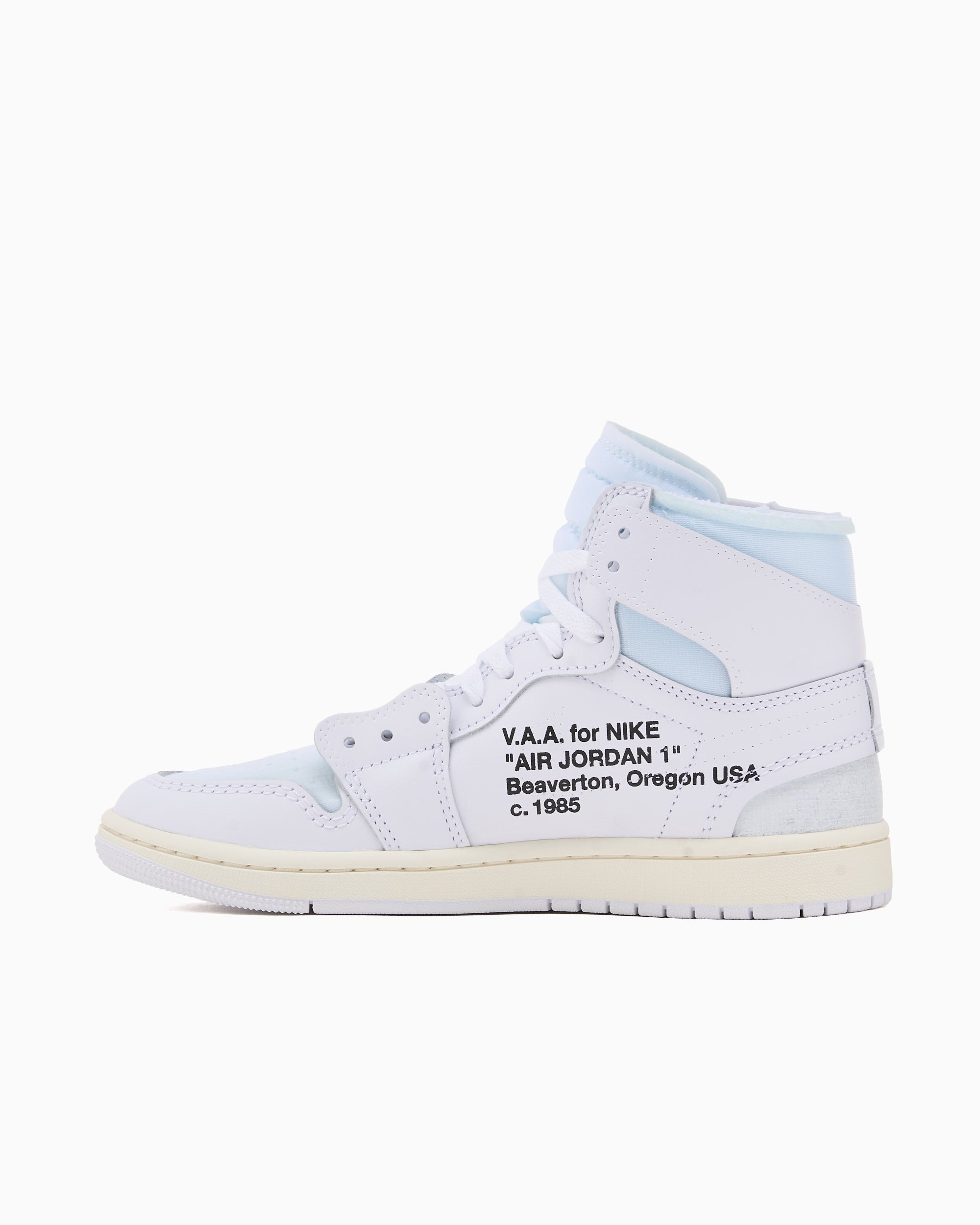 Sneakers Air Jordan x Virgil Abloh Archive 1 Retro High "Alaska" - AA3834-100