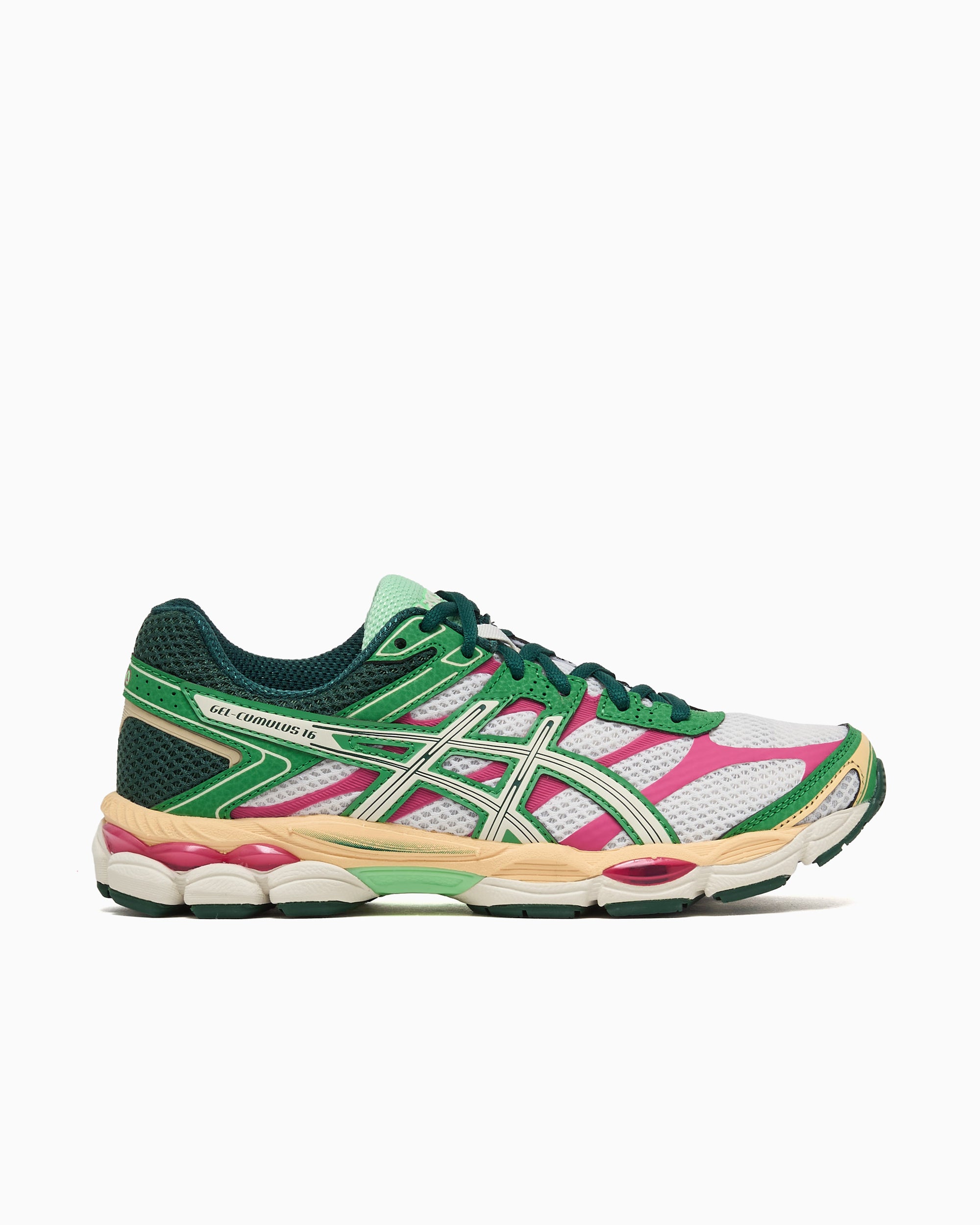 ASICS “GEL-CUMULUS16” グリーン/ピンク2026ss新作 ASICS Gel-Cumulus™ 16