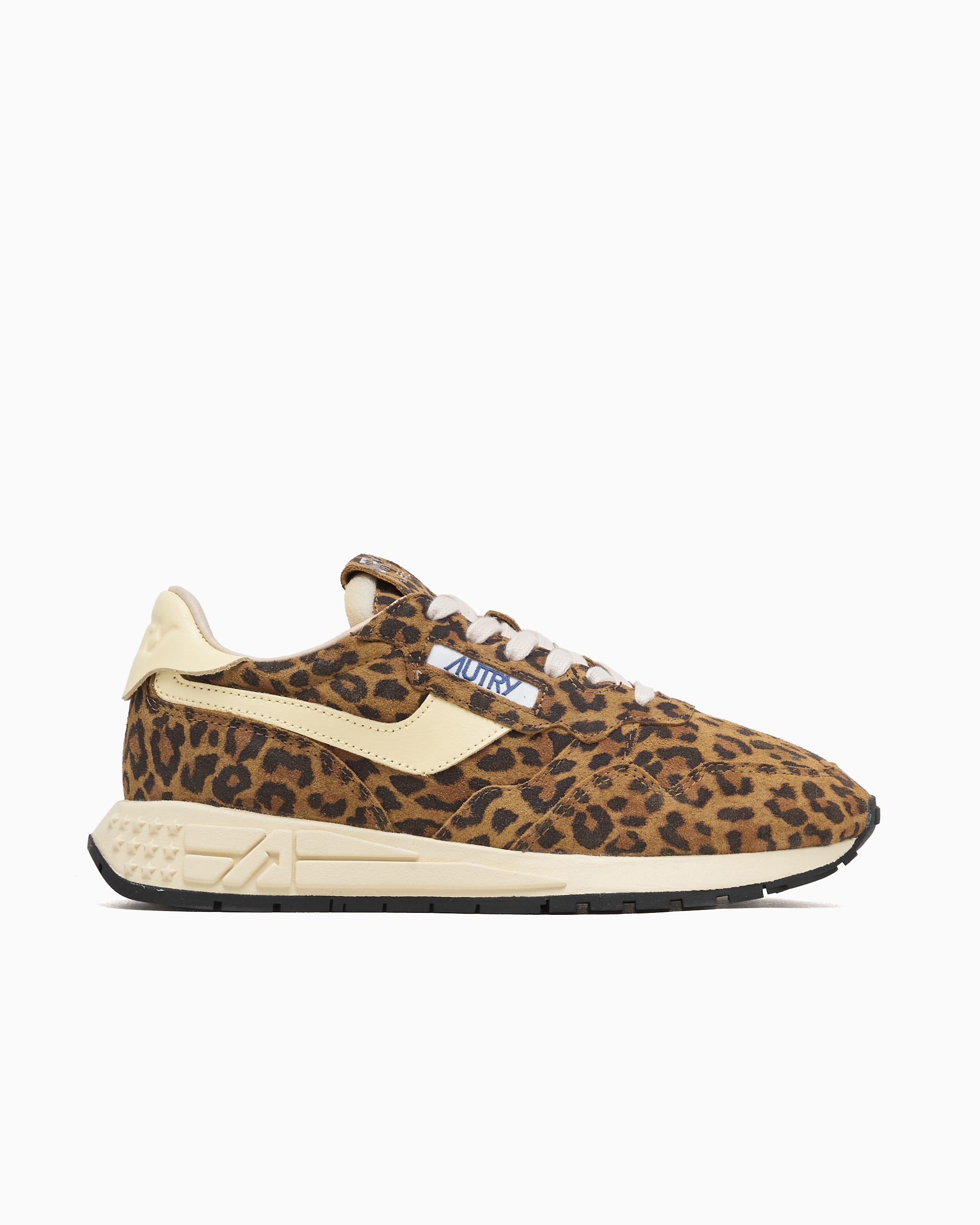 Autry Women's Reelwind Low Marrón,AnimalPrint 36