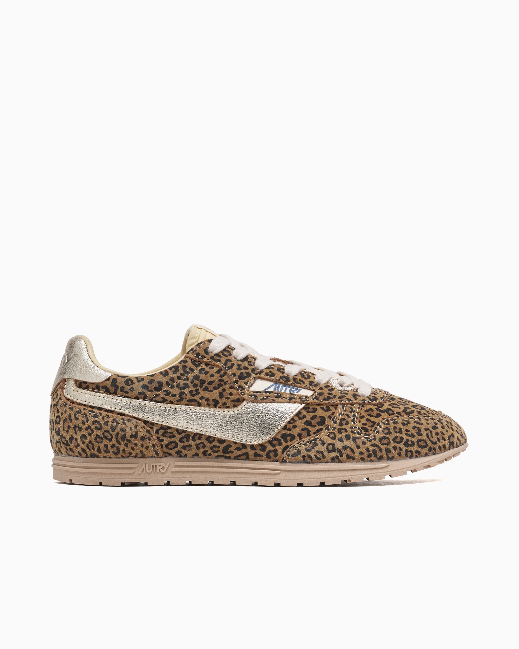 Autry Women's Windspin Low "Leopard" Marrón,AnimalPrint 41