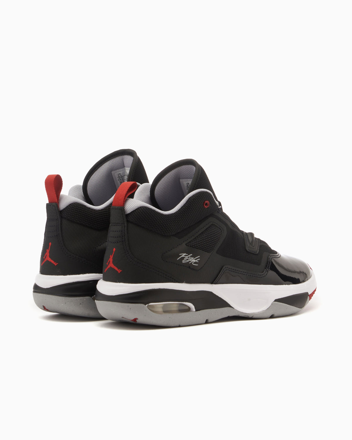 Nike Air Jordan Flight Stay Loyal 3 Black/Red Sneaker Shoes FB1396-006 Mens 8.5 Nike Air Jordan Stay Loyal 3 Black Varsity Red White Grey  main image 3
