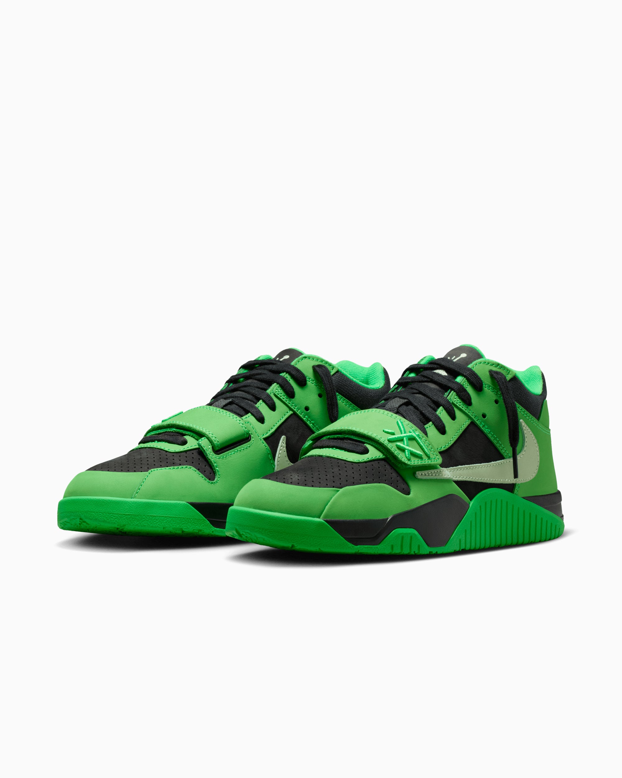Sneakers Jordan x Travis Scott CJ1 T-Rexx Jack "Green Spark" - IM9113-300