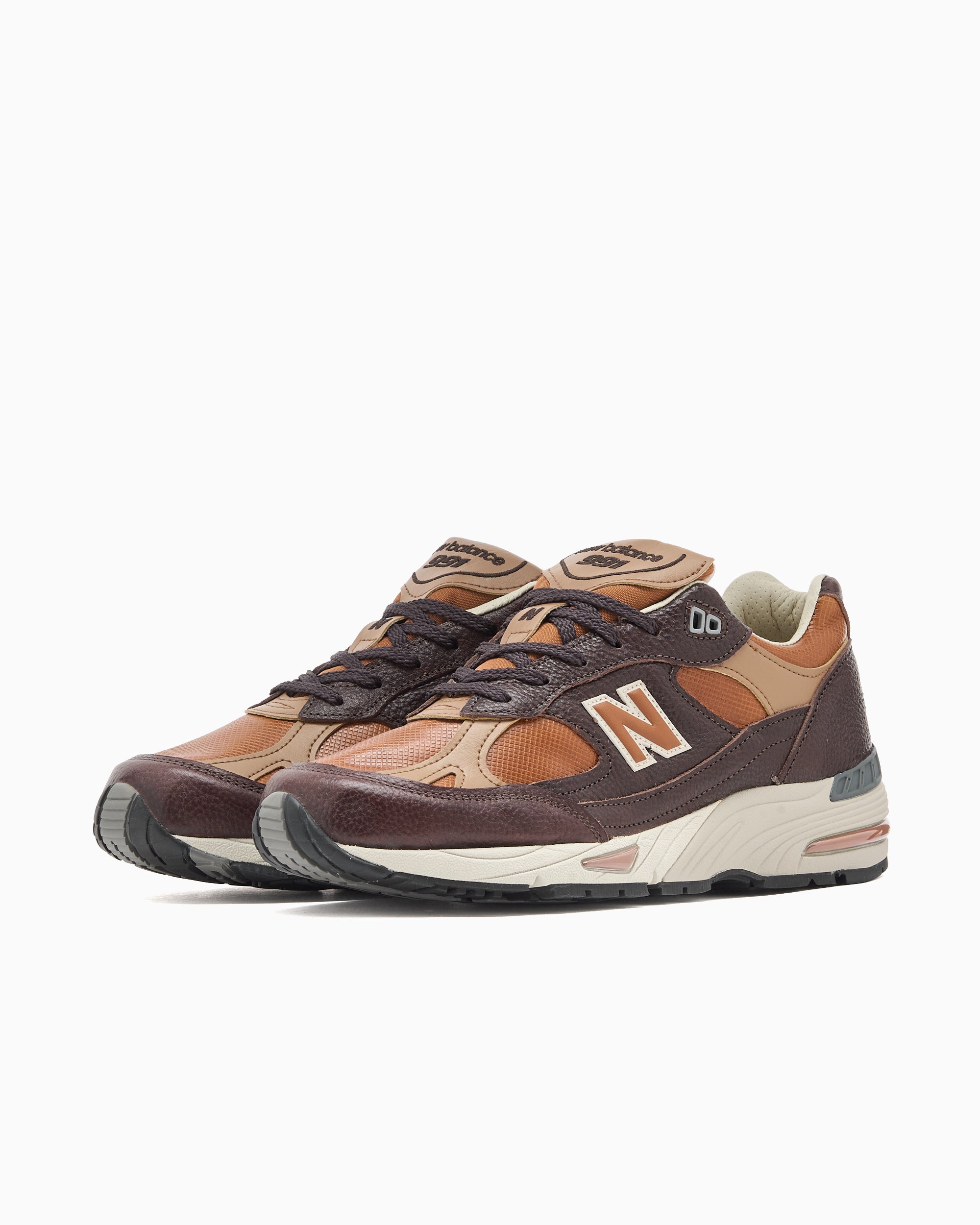 Sneakers New Balance M991 LB1 "Chocolate Plum" Made in UK - M991LB1