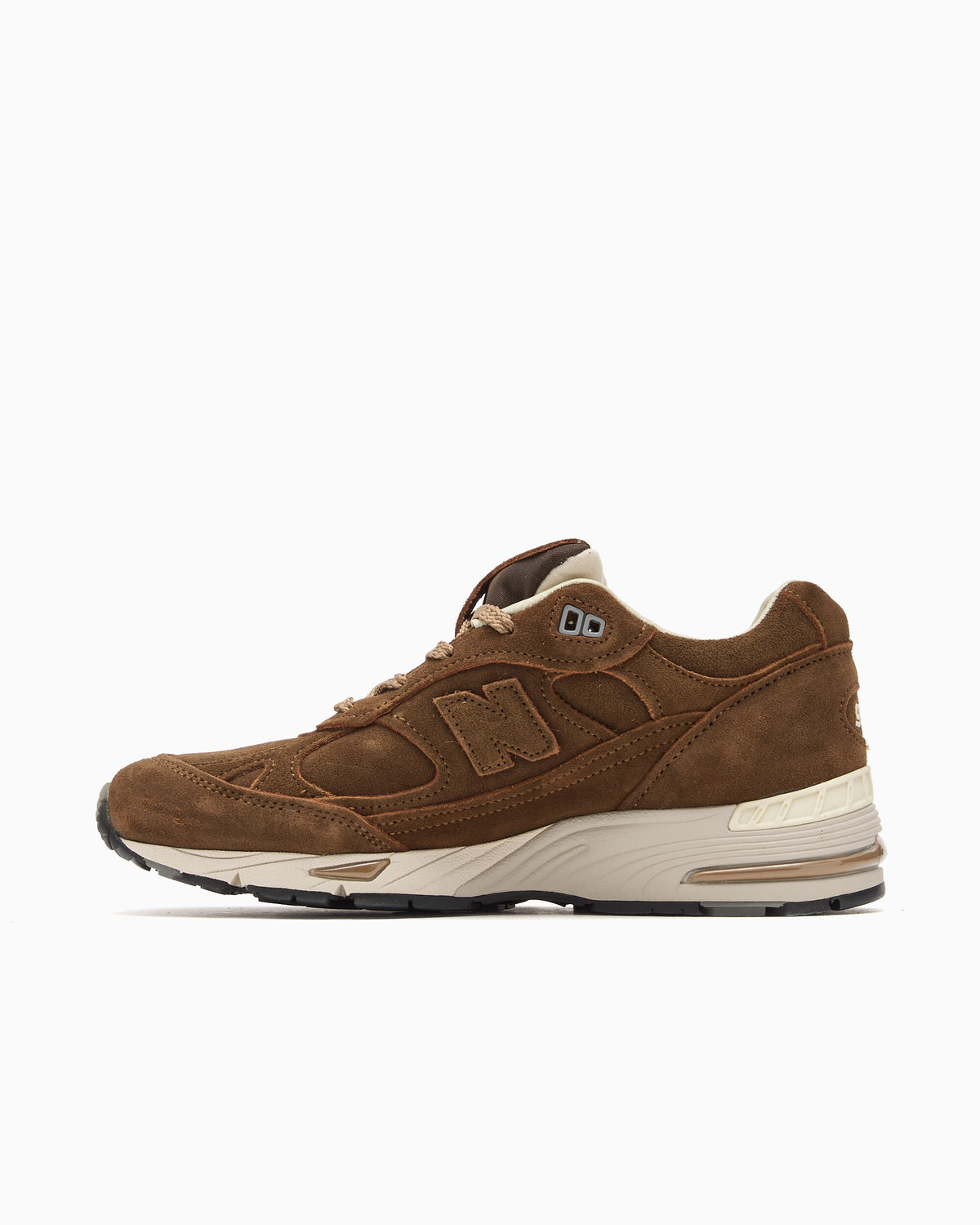 Sneakers New Balance Women's W991v1 BR1 Luxe Suede "Made in UK" - W991BR1