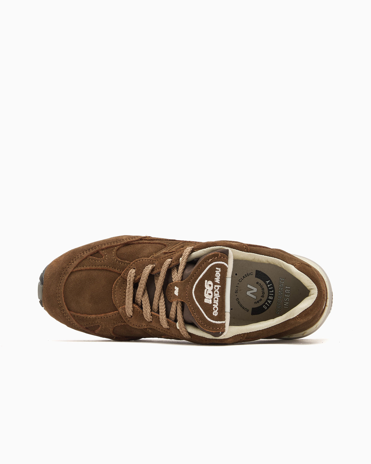 Sneakers New Balance Women's W991v1 BR1 Luxe Suede "Made in UK" - W991BR1