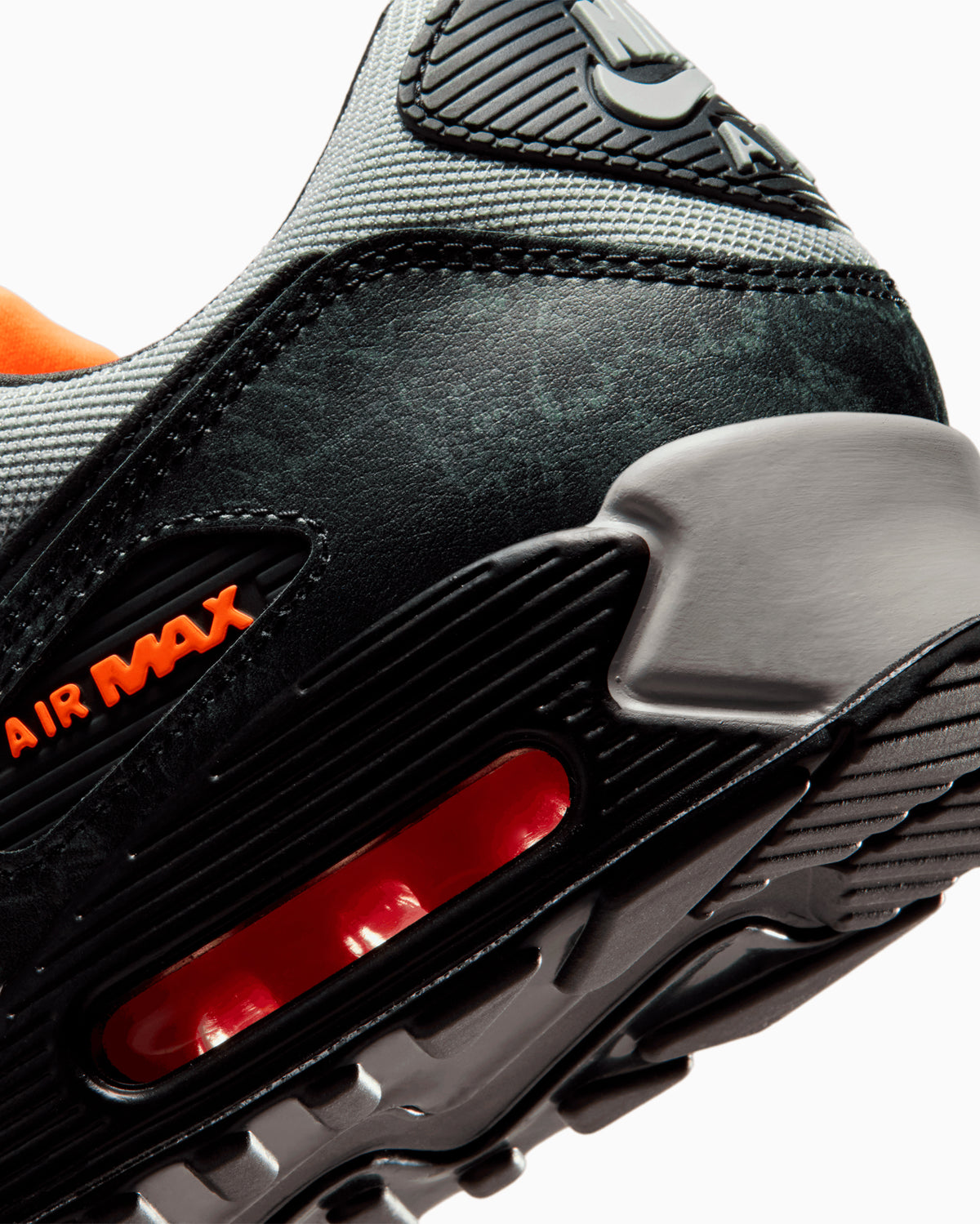 Nike AIR MAX 90 PRM Men’s Dark Gray/ Red / Black Men’s size 11 NEW Nike Air Max 90 Light Smoke Grey Men main image 2