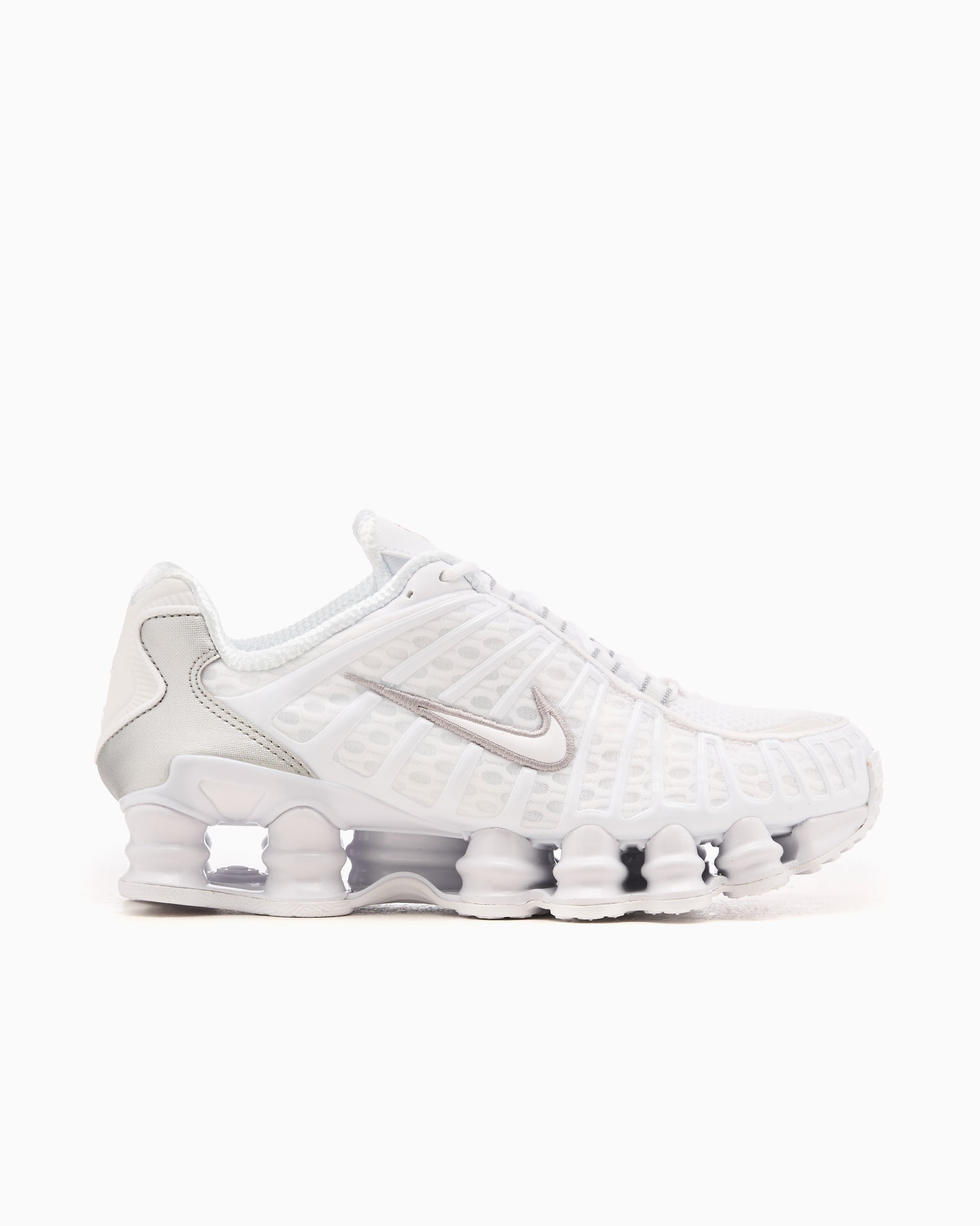 Sneakers Nike Women's Shox TL "White And Max Orange" - AR3566-100