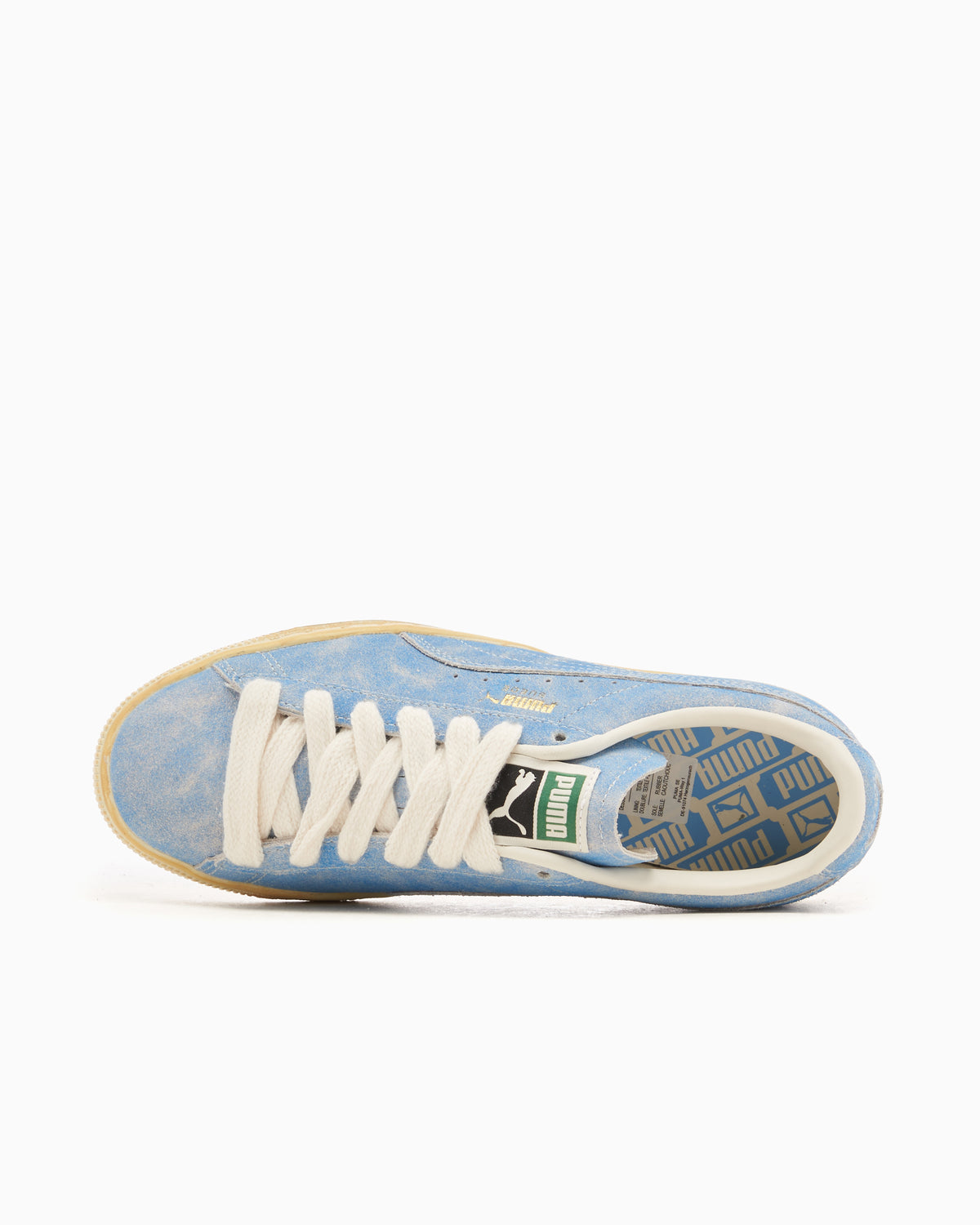 Puma Faded Suede 399654-01 Mens Sneakers Size 13 Blue Athletic Shoes NEW Puma Suede Faded main image 2