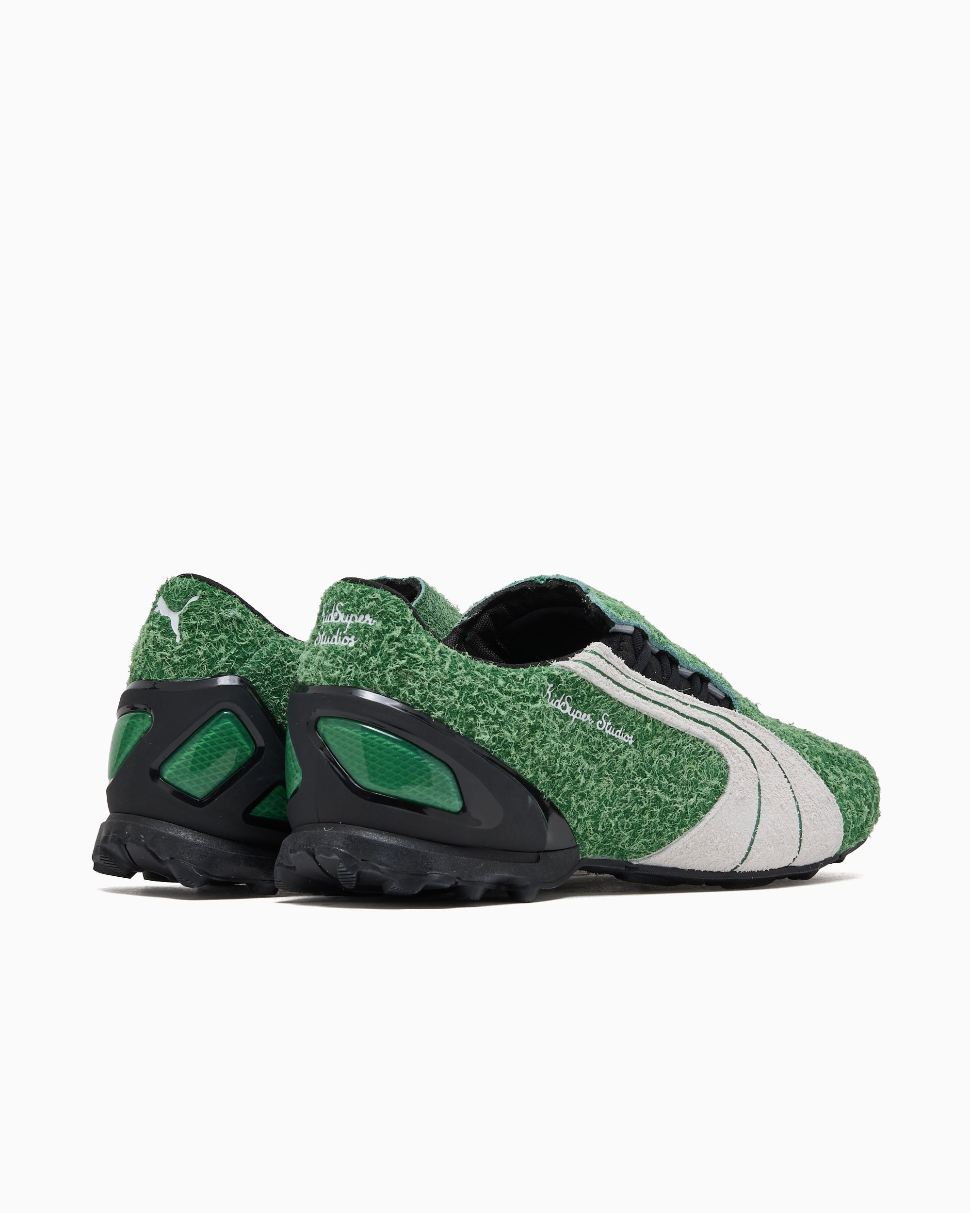 靴 KidSuper x Puma V-S1 Archive Green White KidSuper x Puma V-S1 Archive Green White - メルカリ
