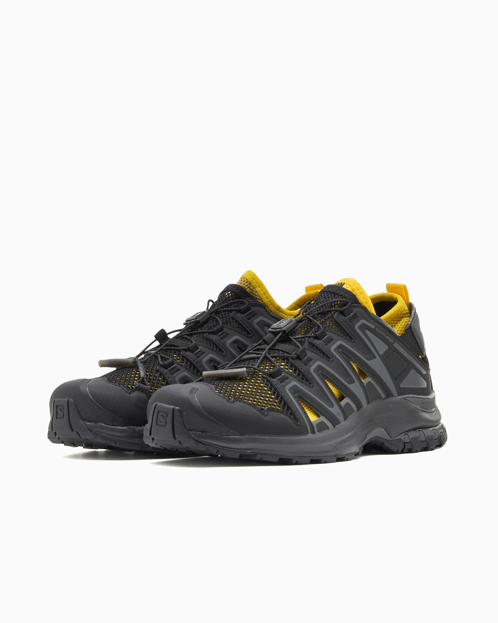 m*4様 Salomon XA PRO 3D スニーカー ブラック/イエロー Salomon Advanced XA Pro 3D Modular 3-in-1