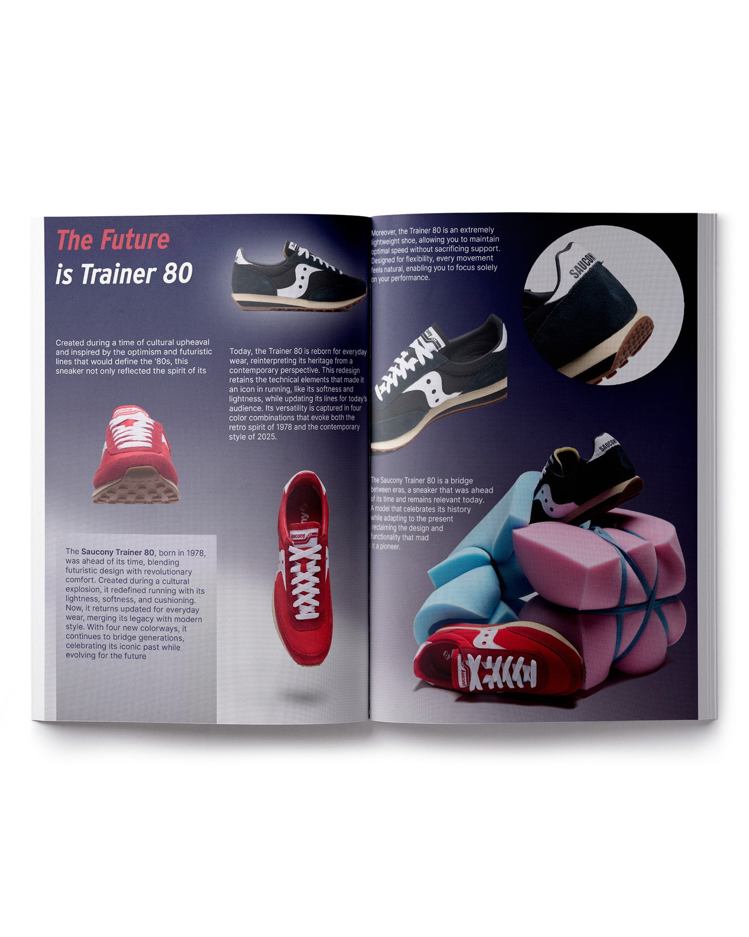 Sneakers Saucony Trainer 80 - S70884-2