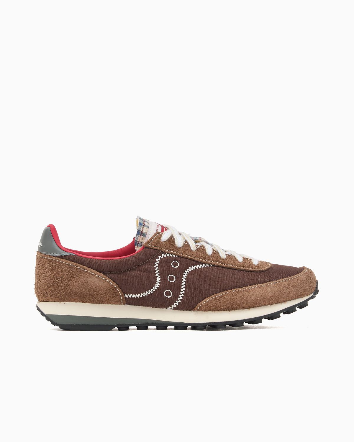 Size 11 - Saucony Trainer 80 X Estudio Niksen Mocha Brown Men\'s Shoes Lifestyle Saucony Trainer 80 x Estudio Niksen | Mocha/white | SVD USA main image 3