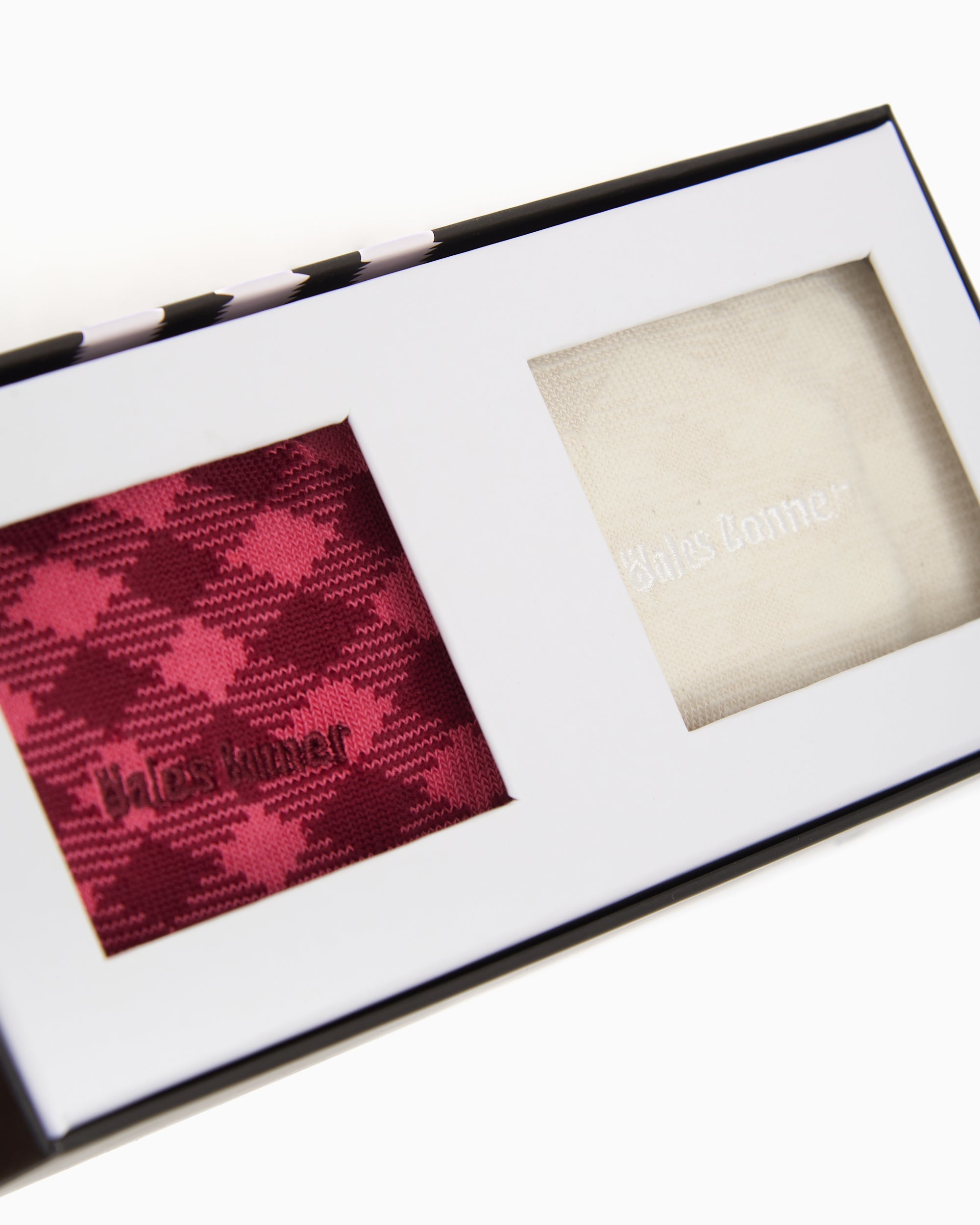 Socks adidas Originals x Wales Bonner Checkered Unisex Socks (2 Pack) - KG4888