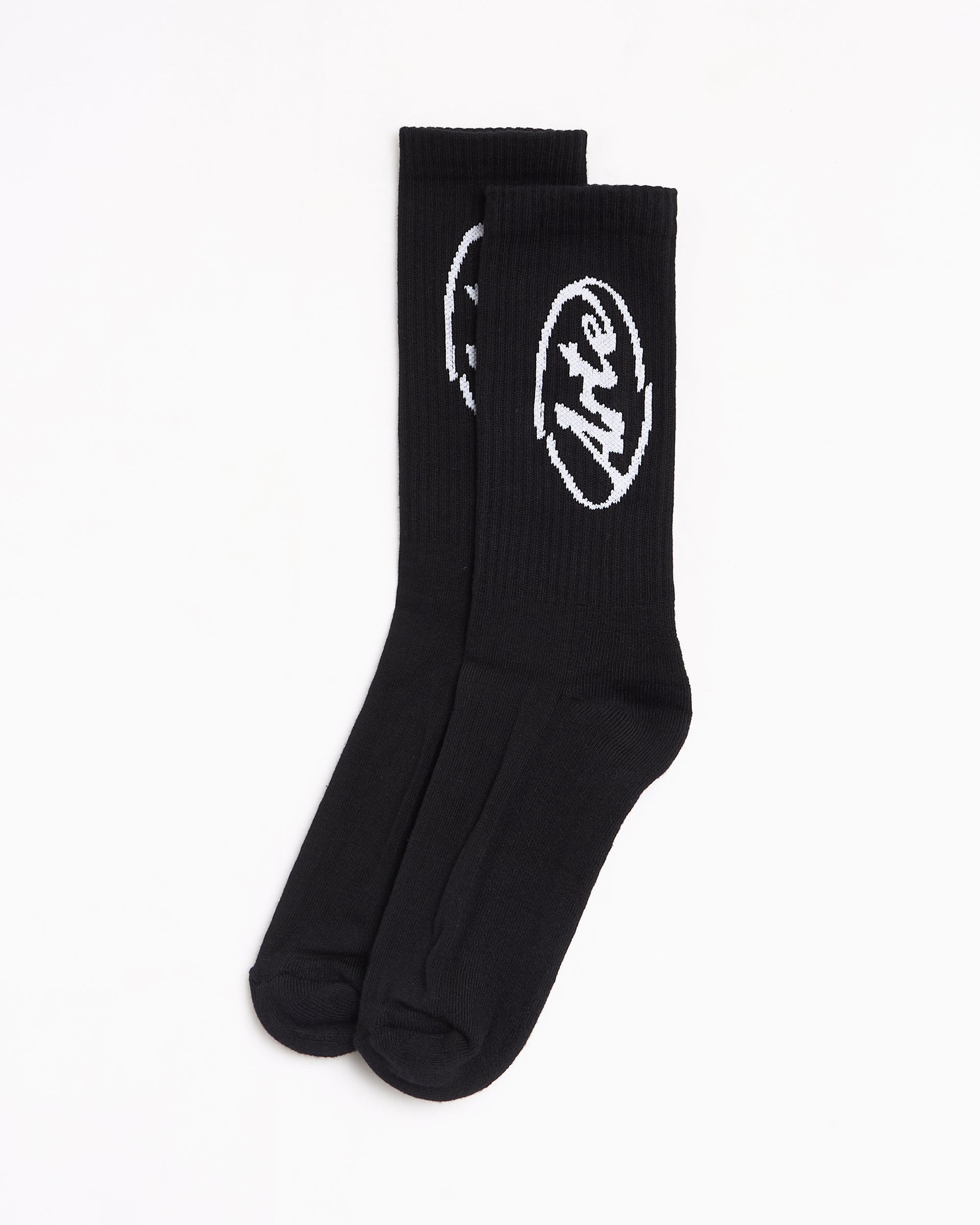 Socks Arte Antwerp Circle Logo Unisex Socks - SS26-193M-Black