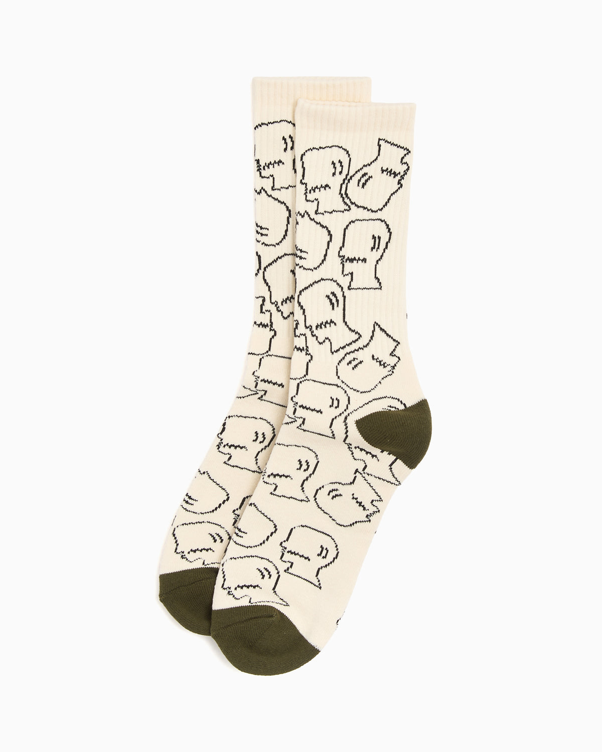 Brain Dead Logohead Unisex Socks