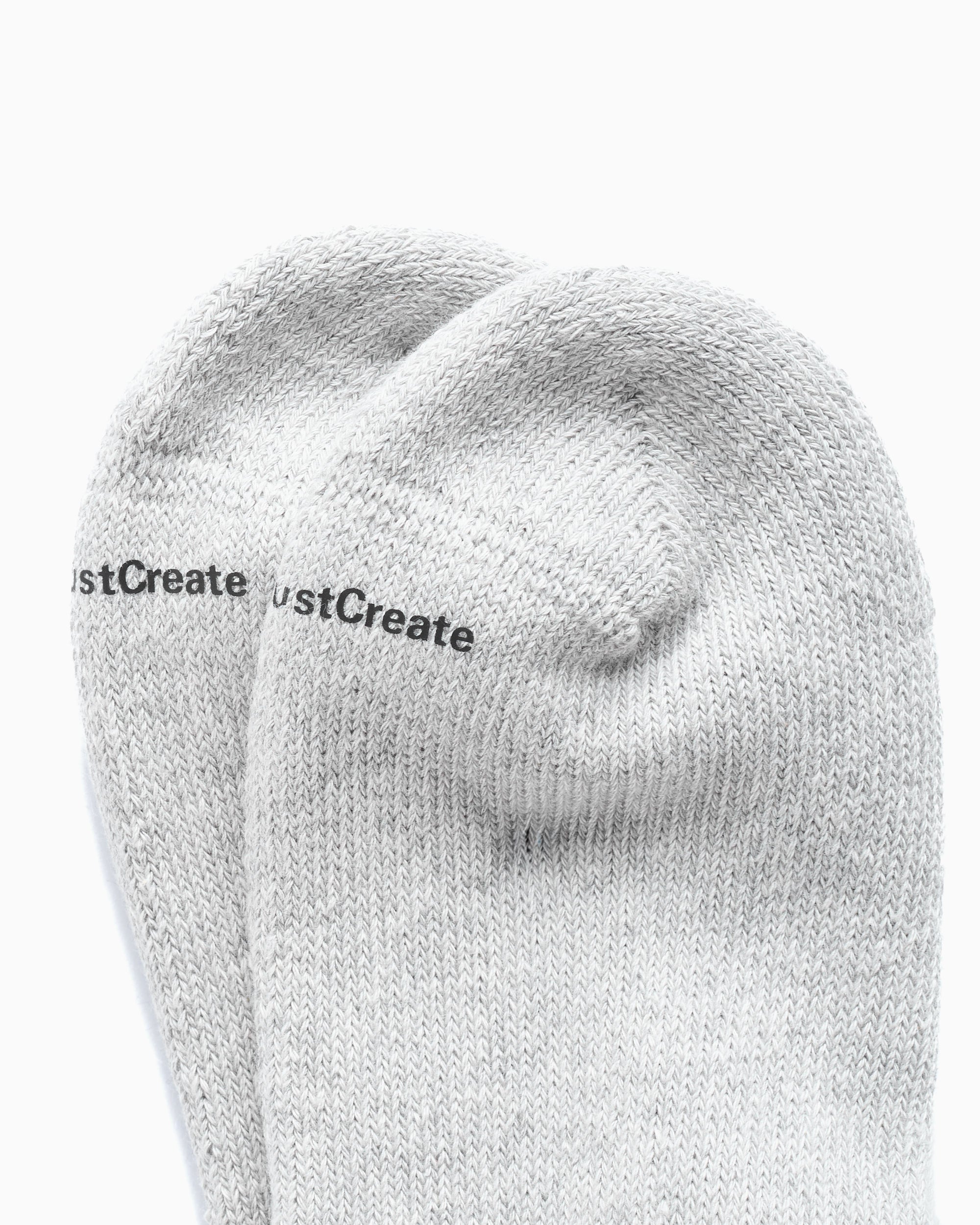 Socks YMC Earth Solid Unisex Socks - PPAZB-GREYMARL